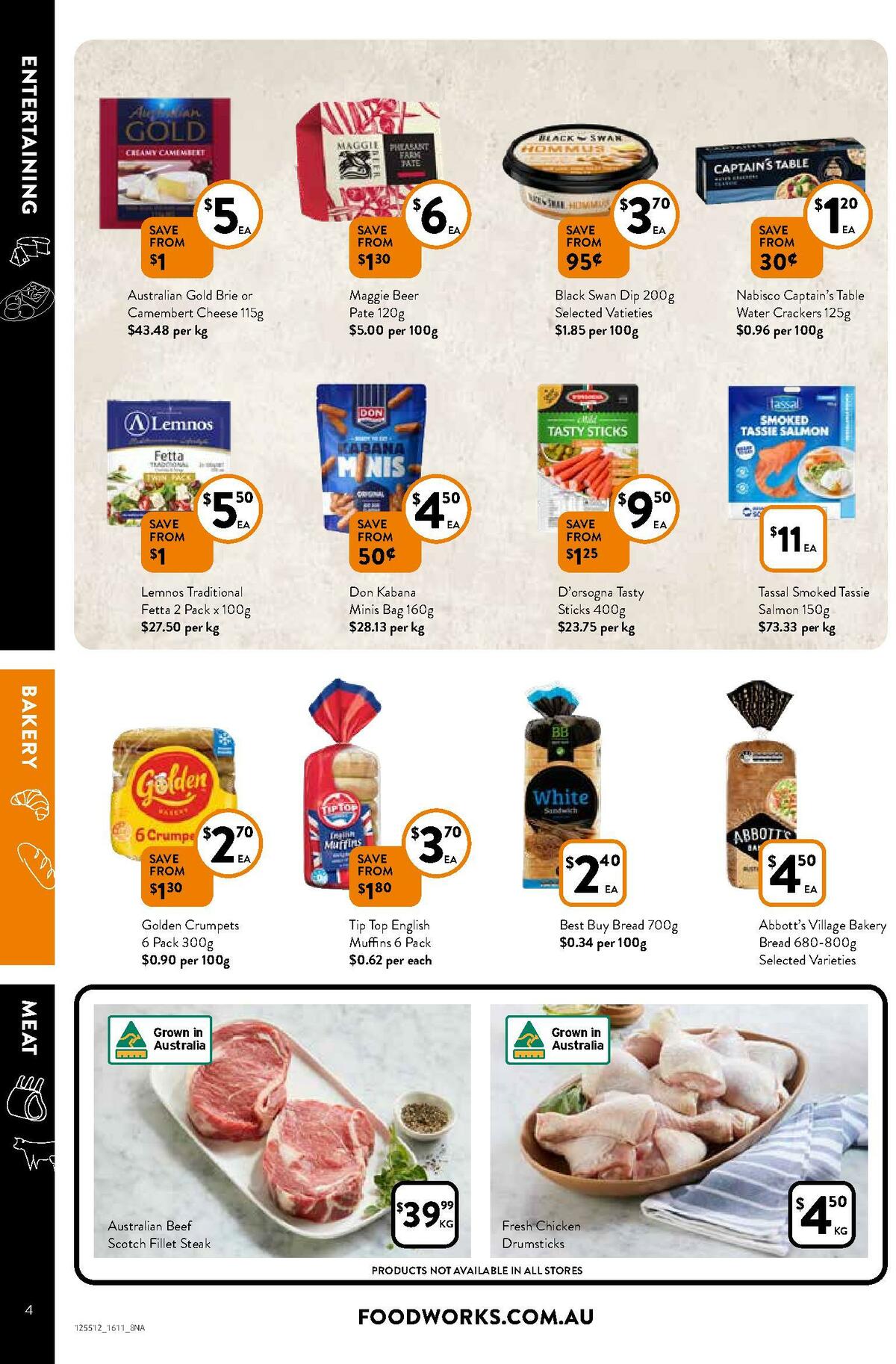 FoodWorks Catalogues from 16 November