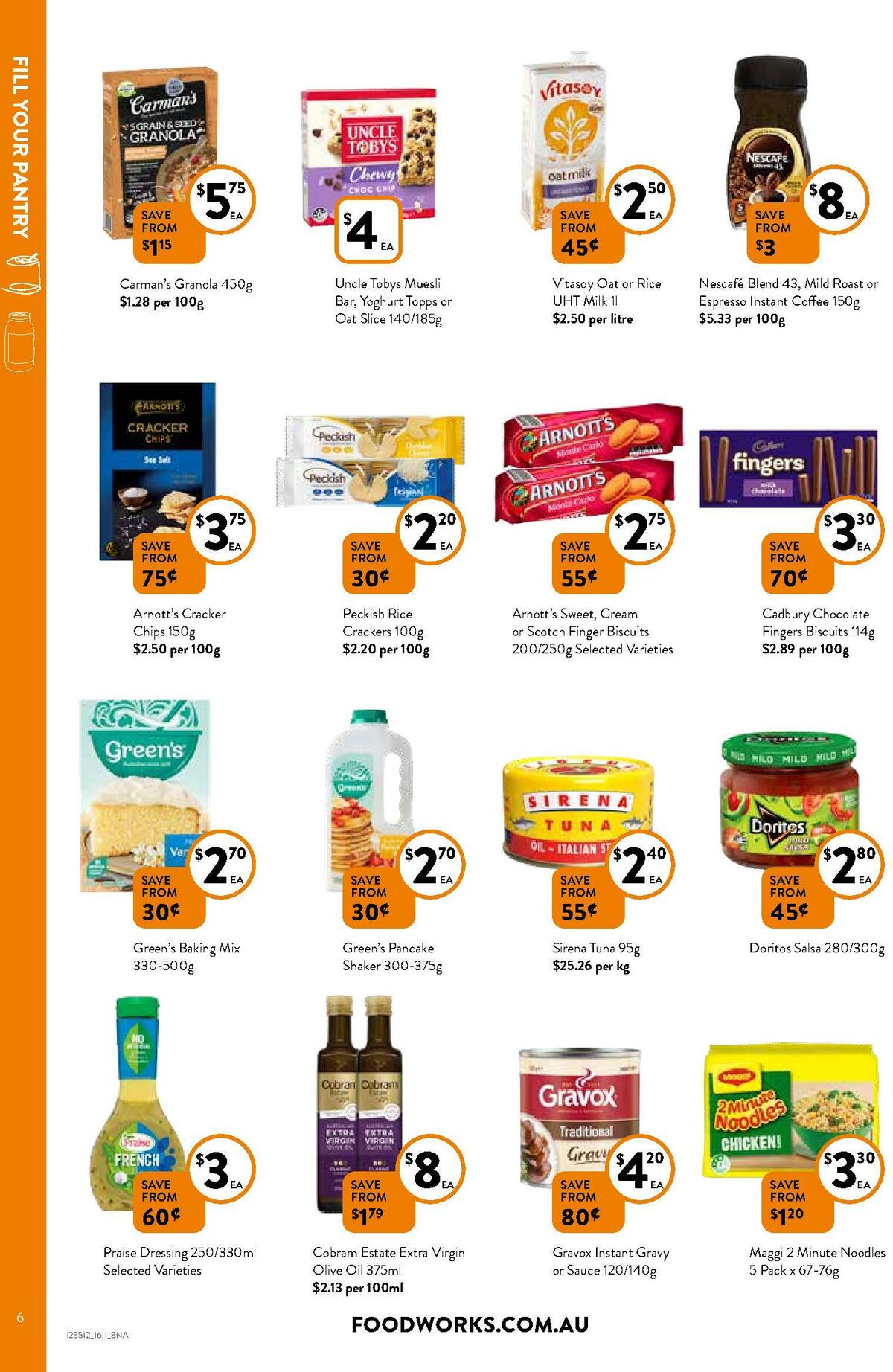 FoodWorks Catalogues from 16 November