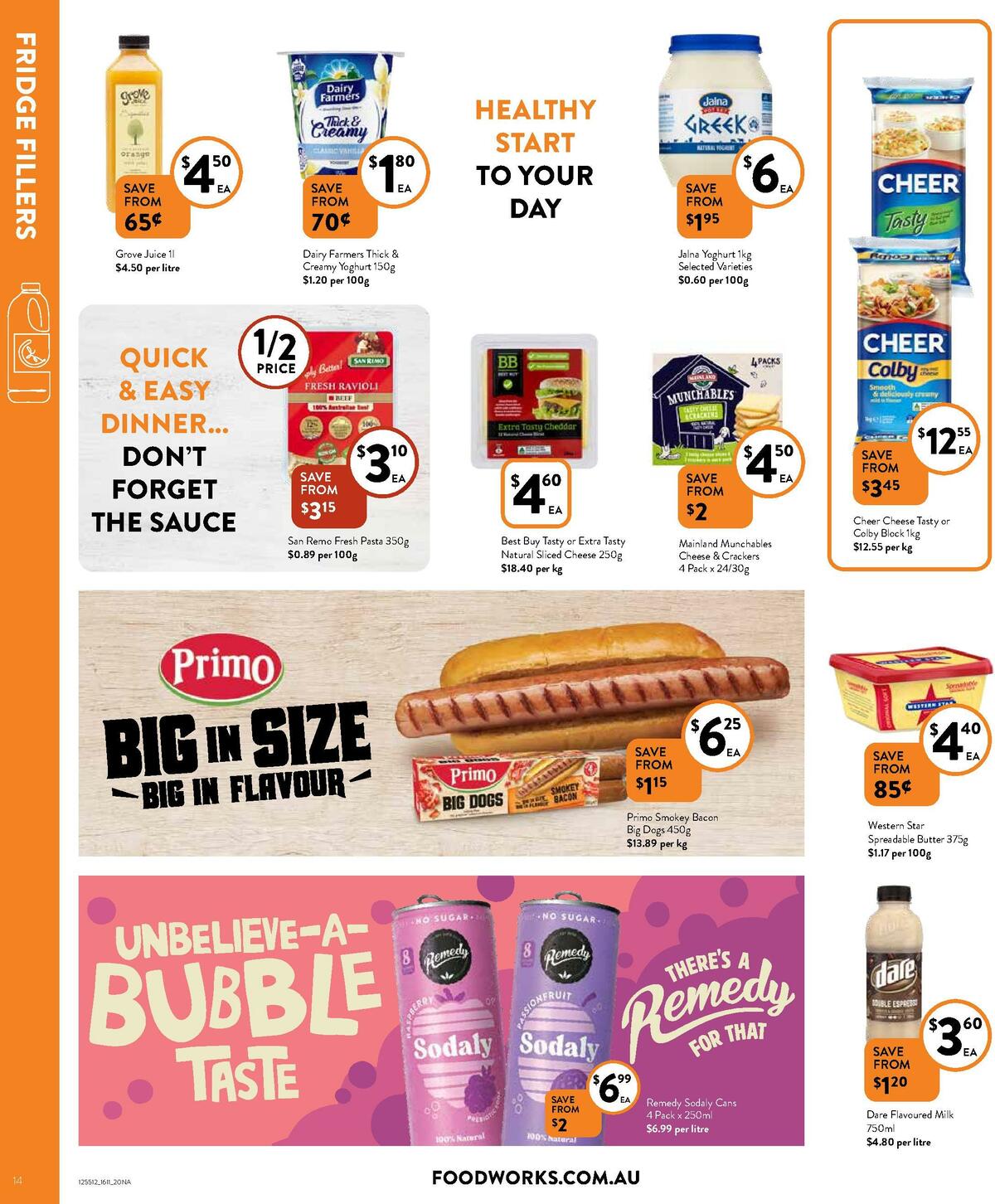 FoodWorks Supermarket Catalogues from 16 November