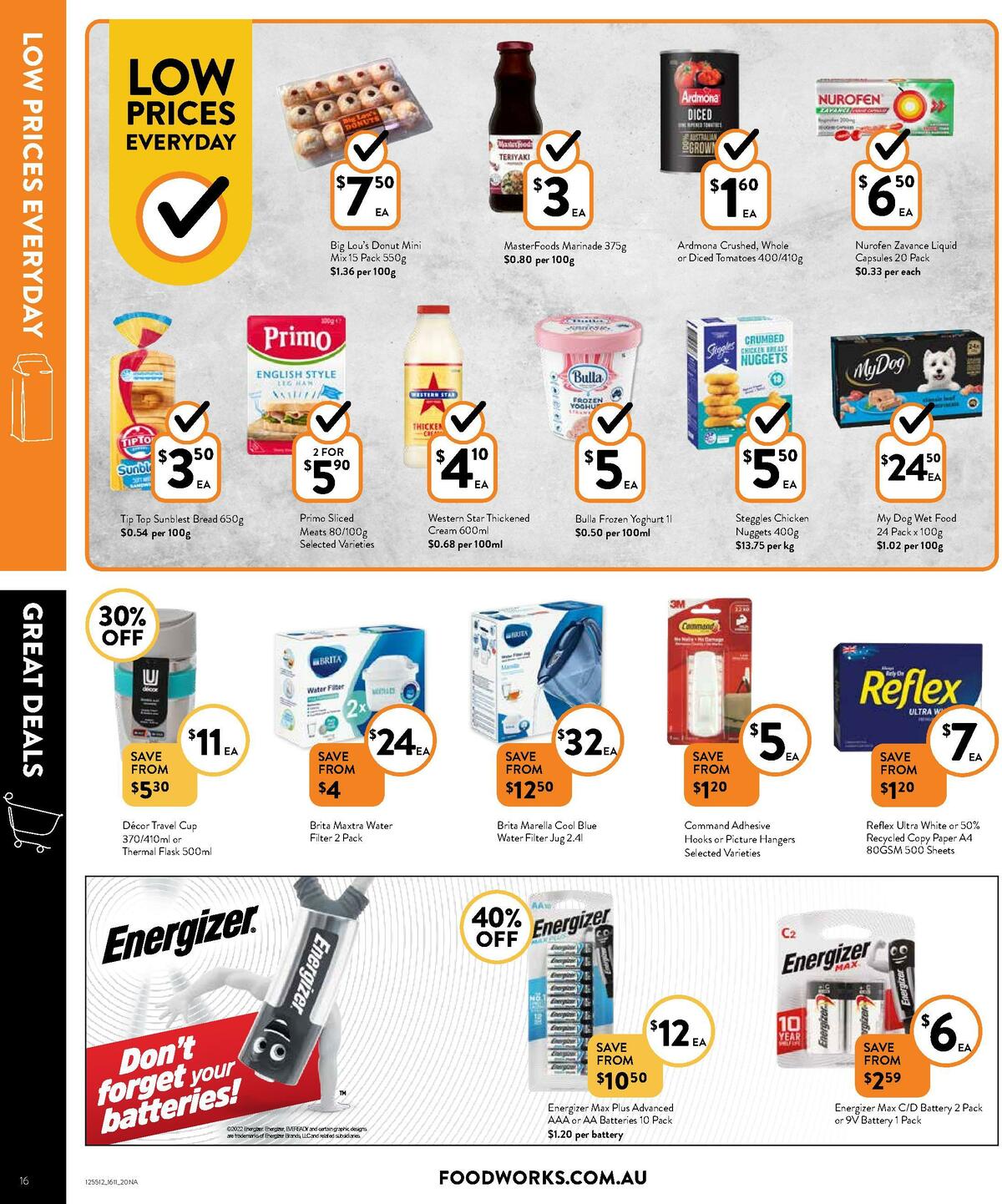 FoodWorks Supermarket Catalogues from 16 November