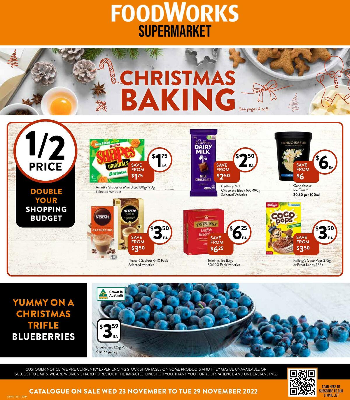 FoodWorks Supermarket Catalogues from 23 November
