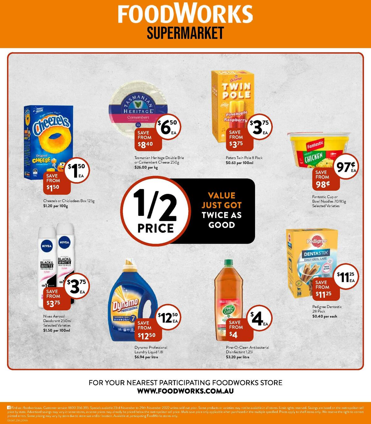 FoodWorks Supermarket Catalogues from 23 November