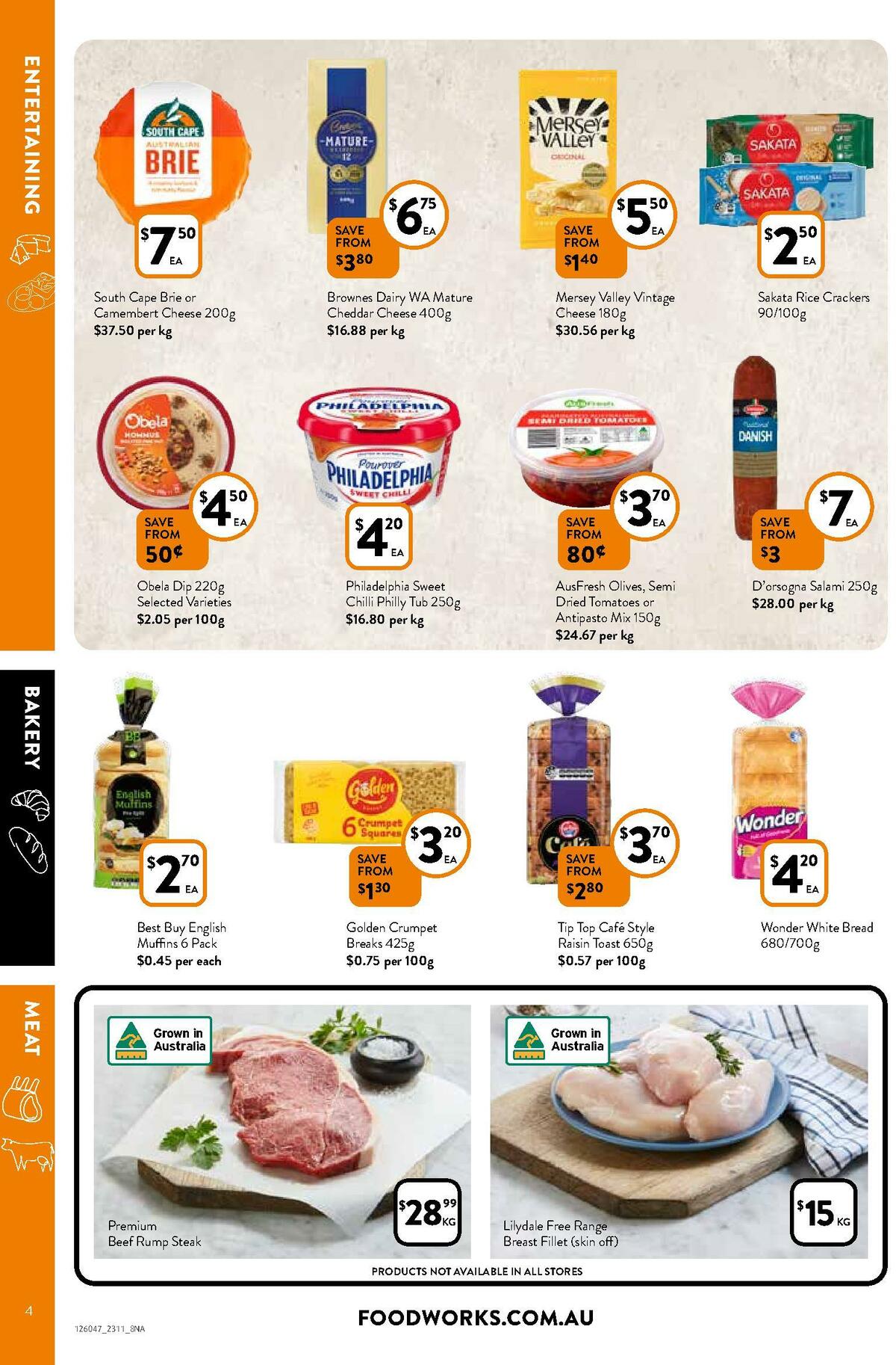 FoodWorks Catalogues from 23 November