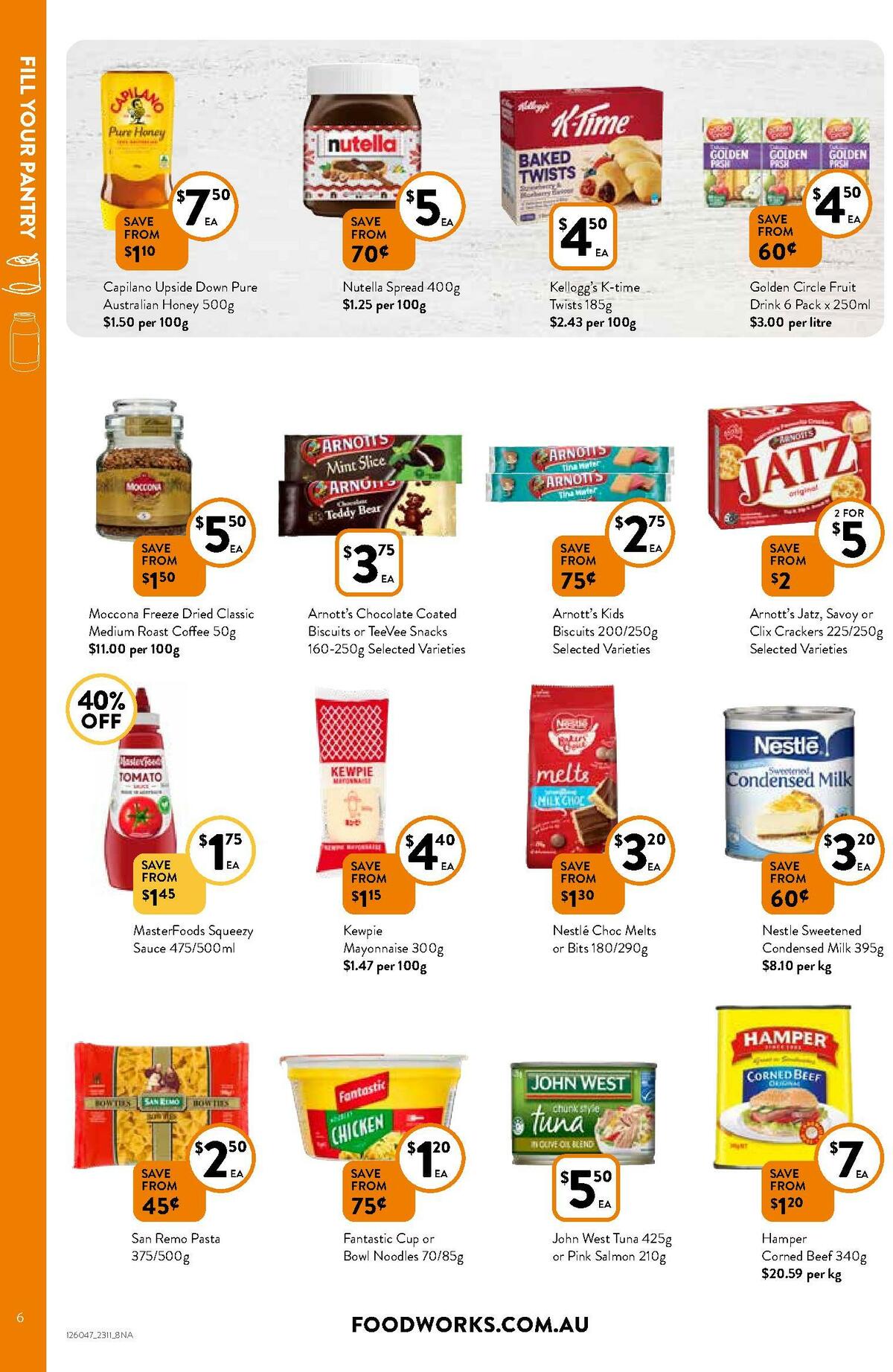 FoodWorks Catalogues from 23 November