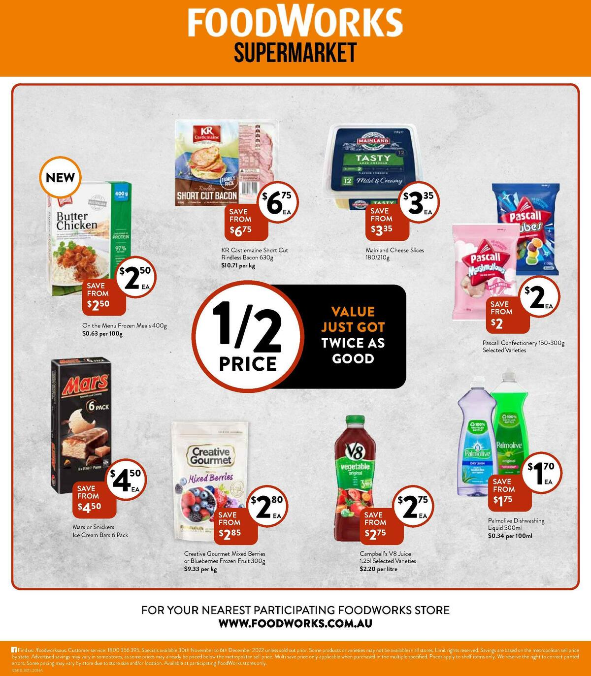 FoodWorks Supermarket Catalogues from 30 November