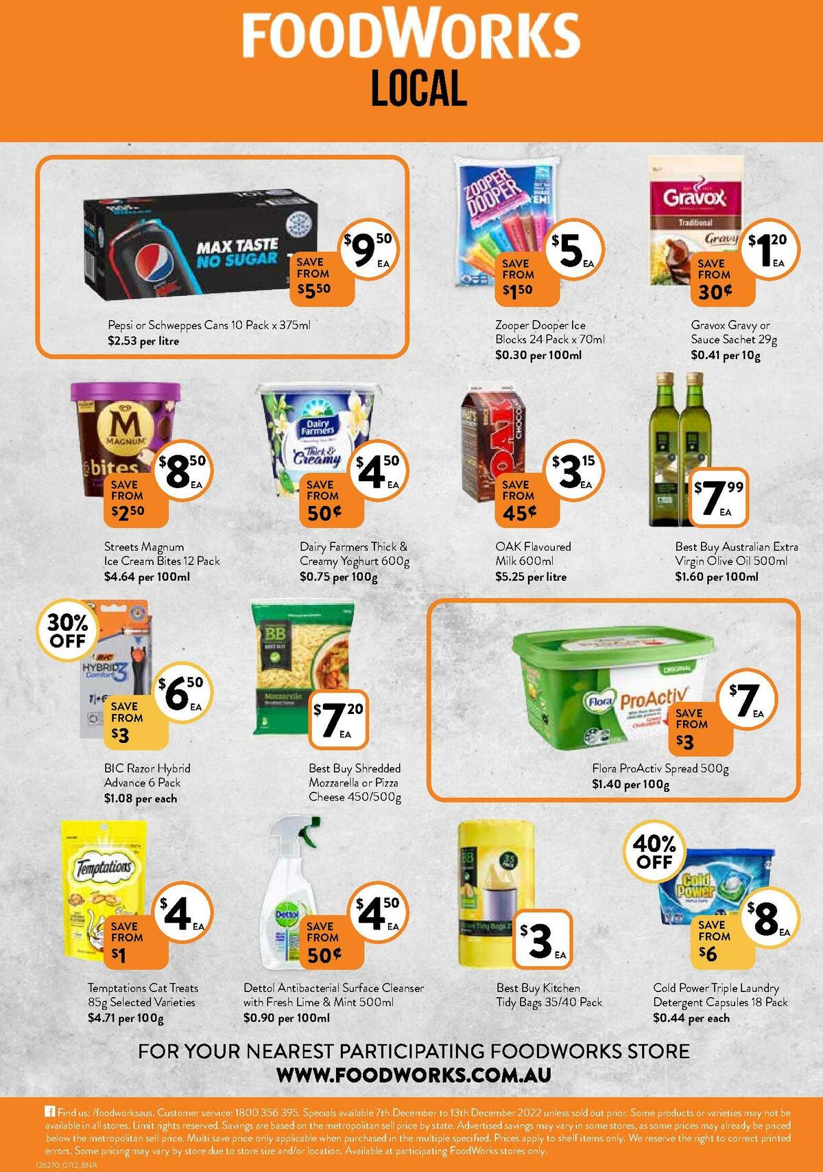 FoodWorks Catalogues from 7 December
