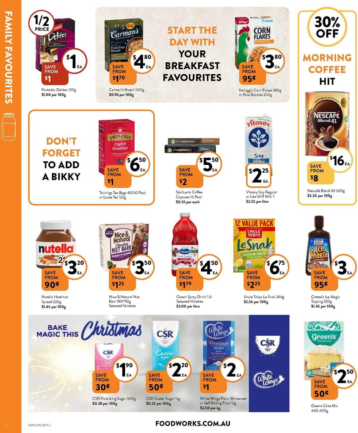 FoodWorks Supermarket Catalogues from 7 December
