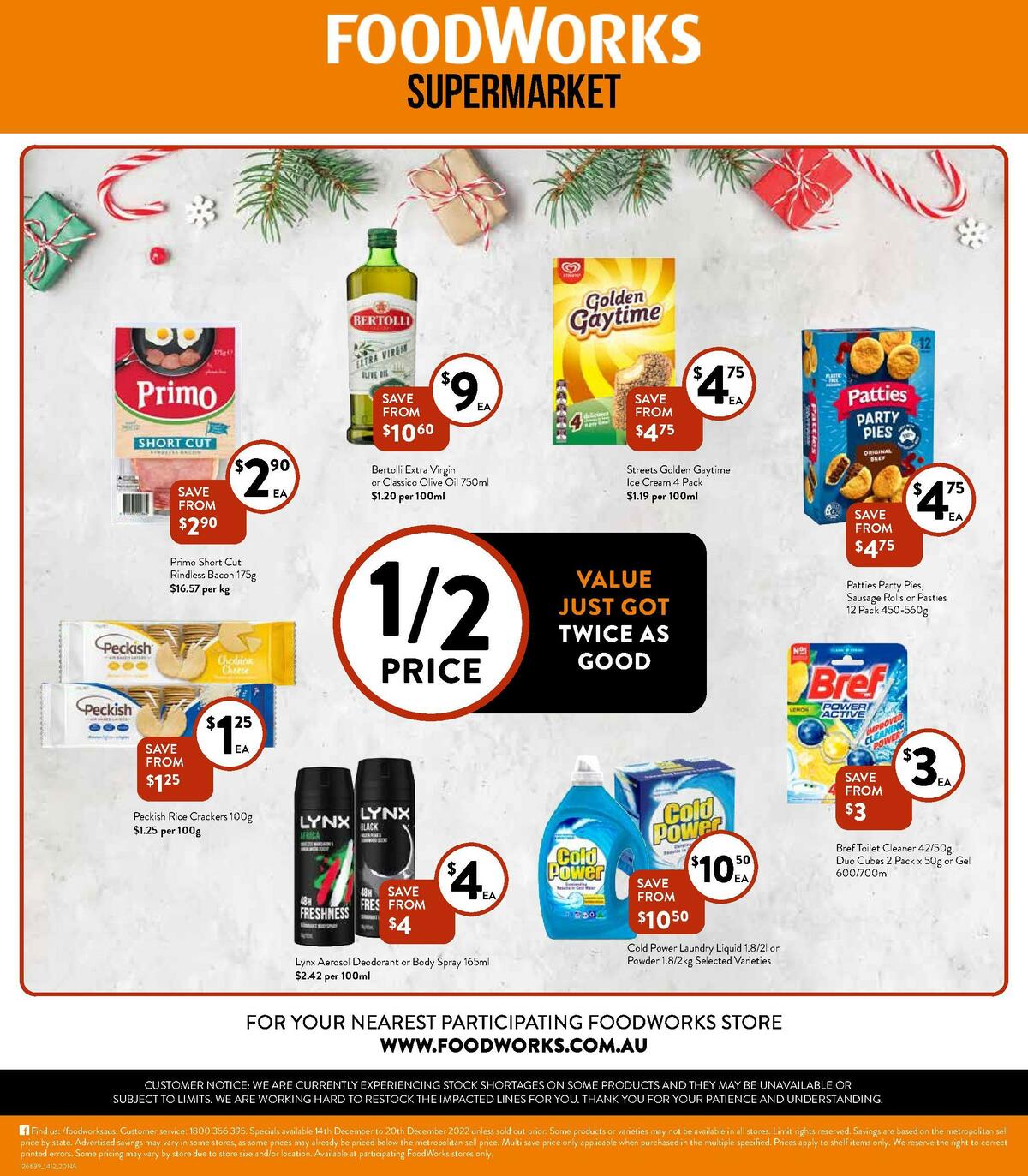 FoodWorks Supermarket Catalogues from 14 December