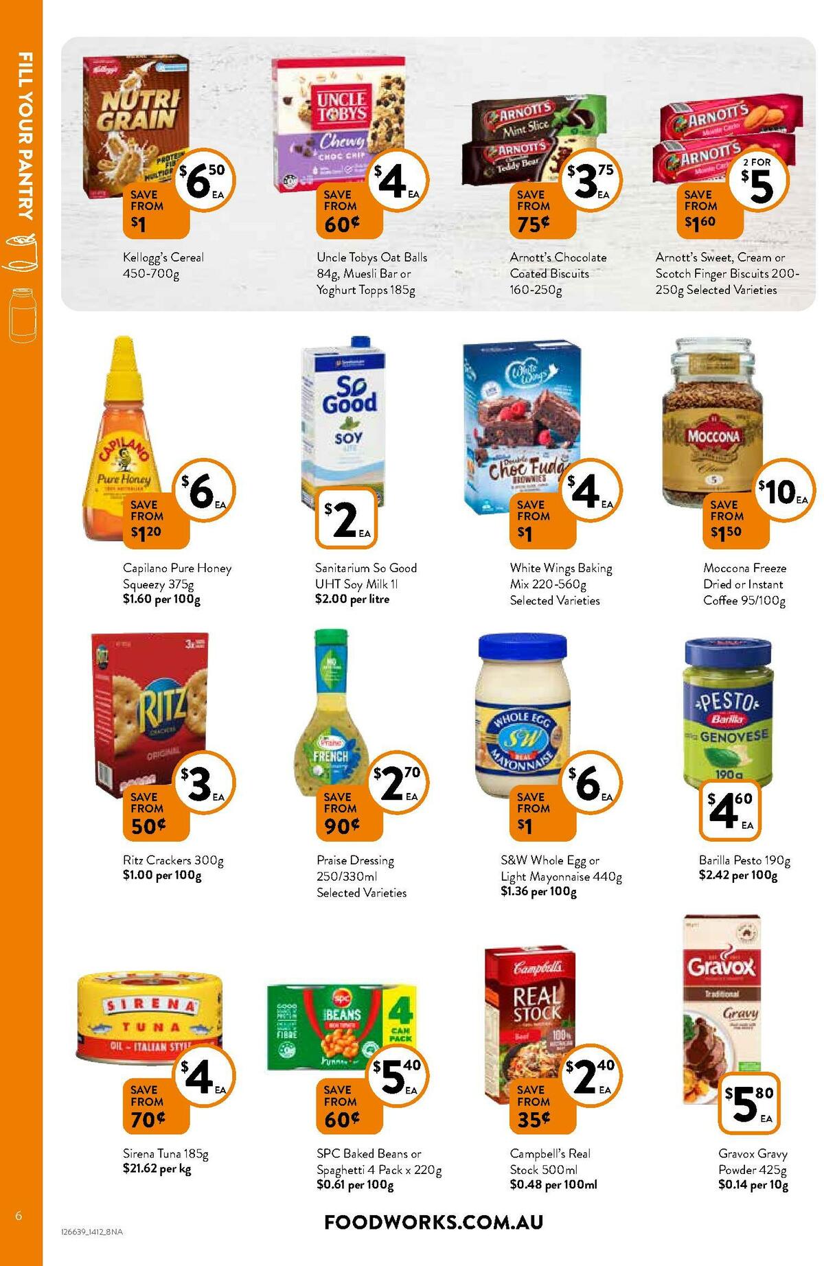 FoodWorks Catalogues from 14 December