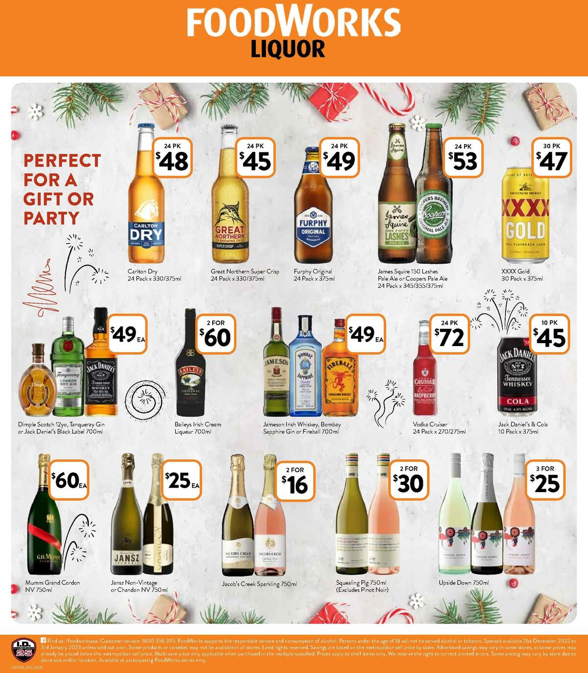 FoodWorks Supermarket Catalogues from 21 December