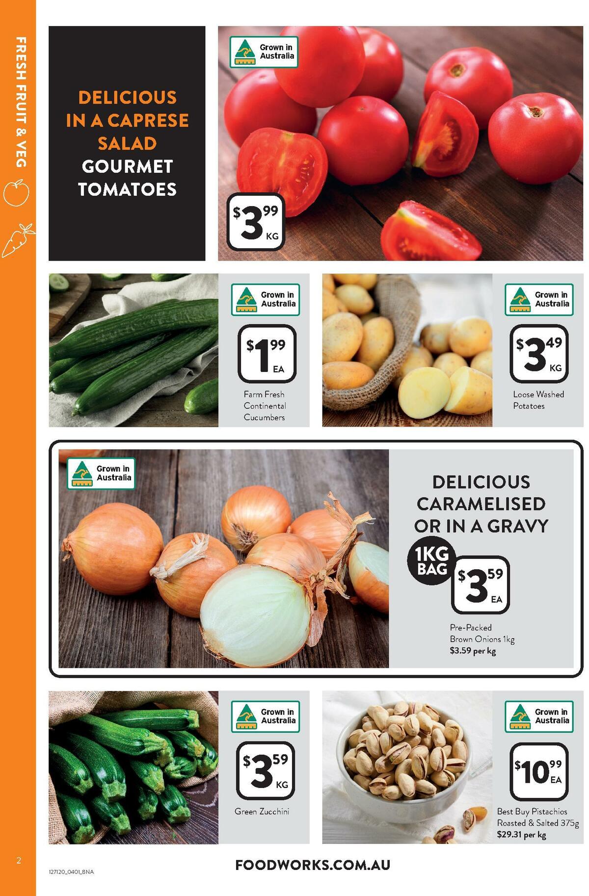 FoodWorks Catalogues from 4 January