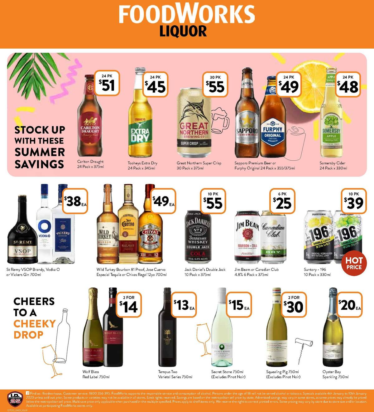 FoodWorks Supermarket Catalogues from 4 January