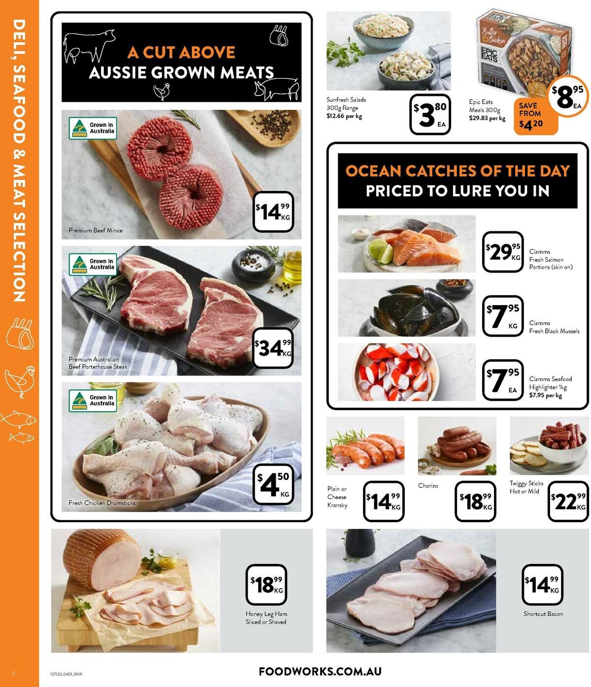 FoodWorks Supermarket Catalogues from 4 January
