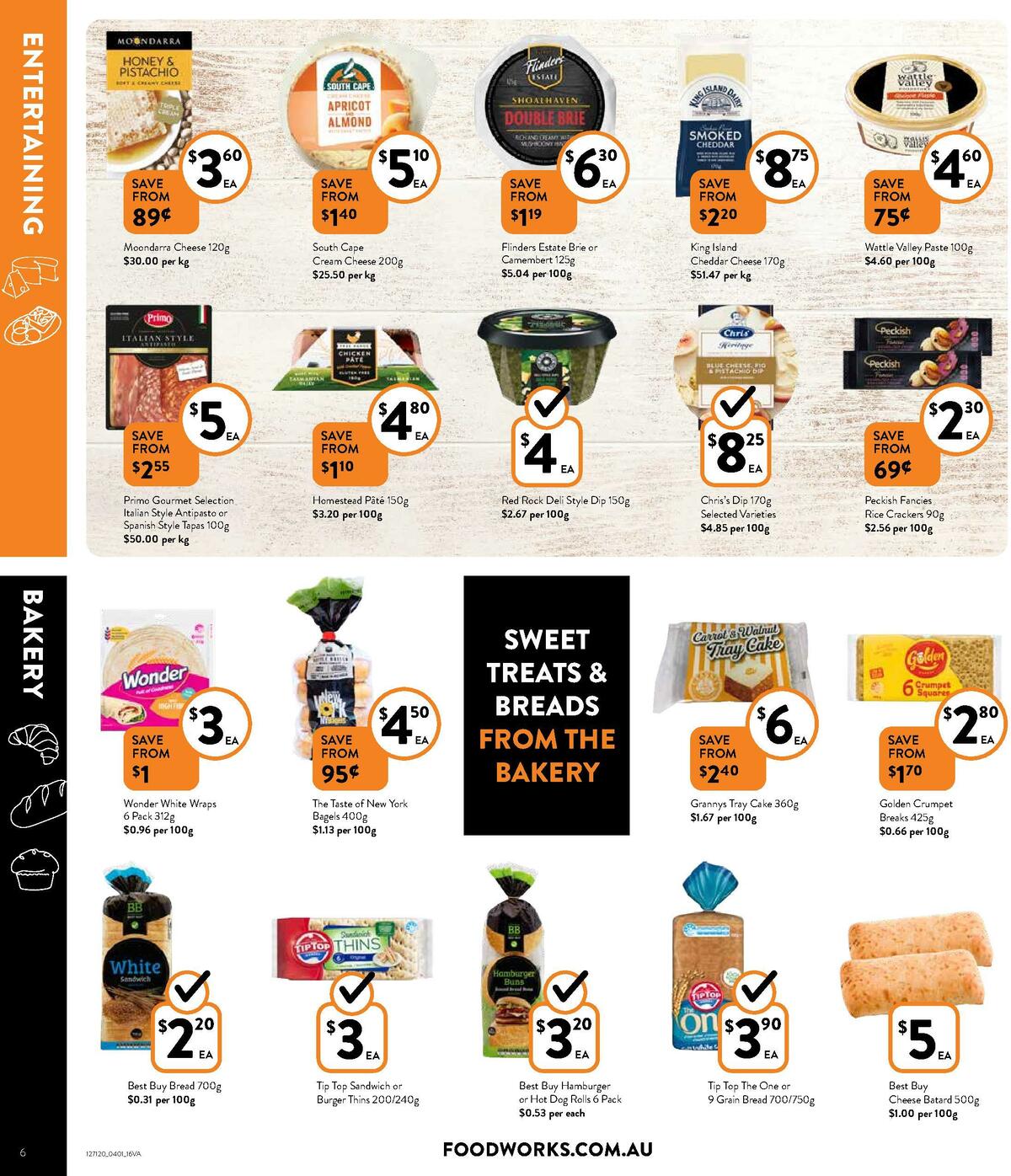 FoodWorks Supermarket Catalogues from 4 January