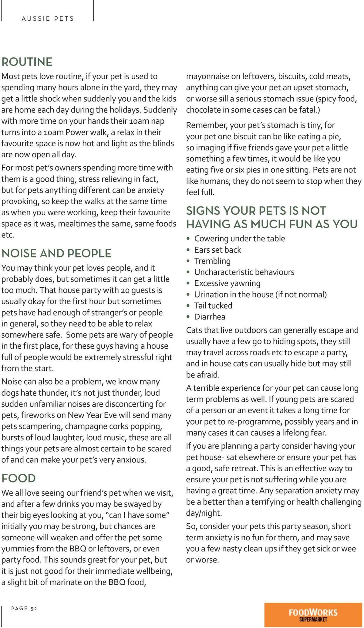 FoodWorks Magazine January/February Catalogues from 1 January