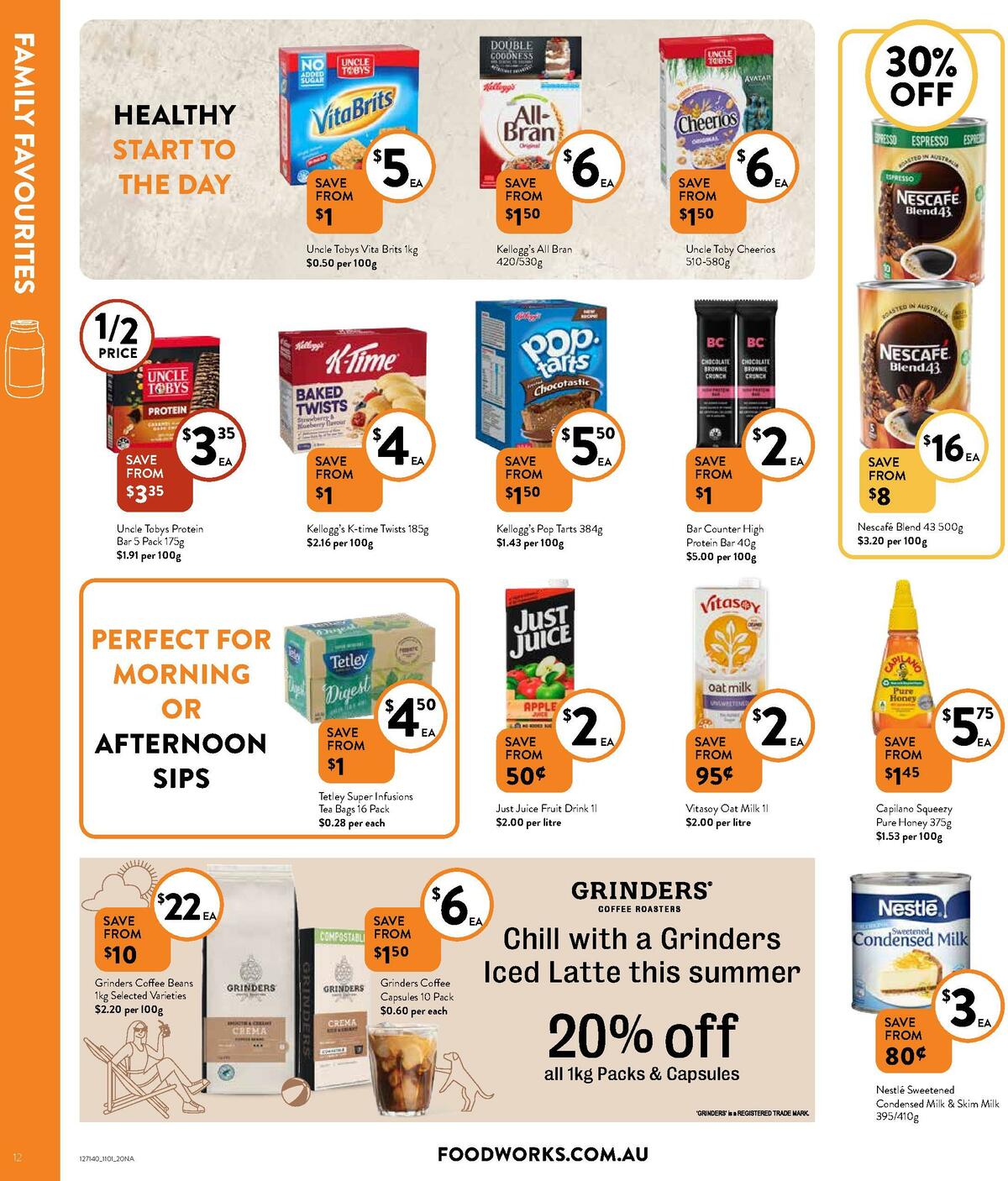 FoodWorks Supermarket Catalogues from 11 January
