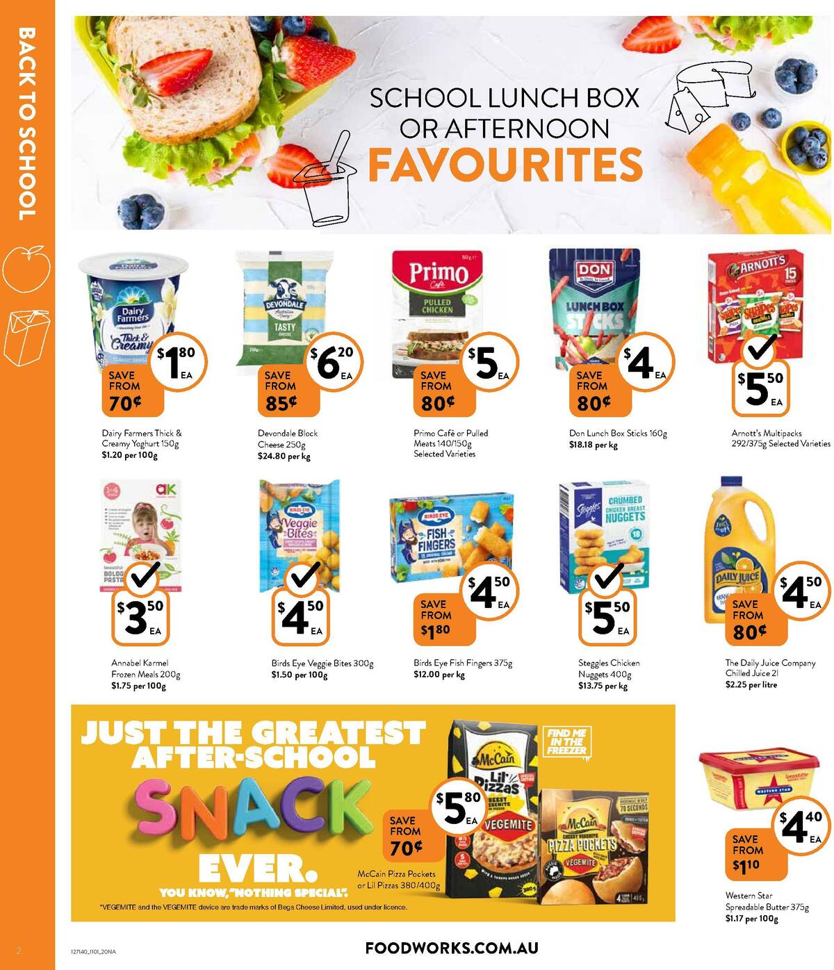 FoodWorks Supermarket Catalogues from 11 January