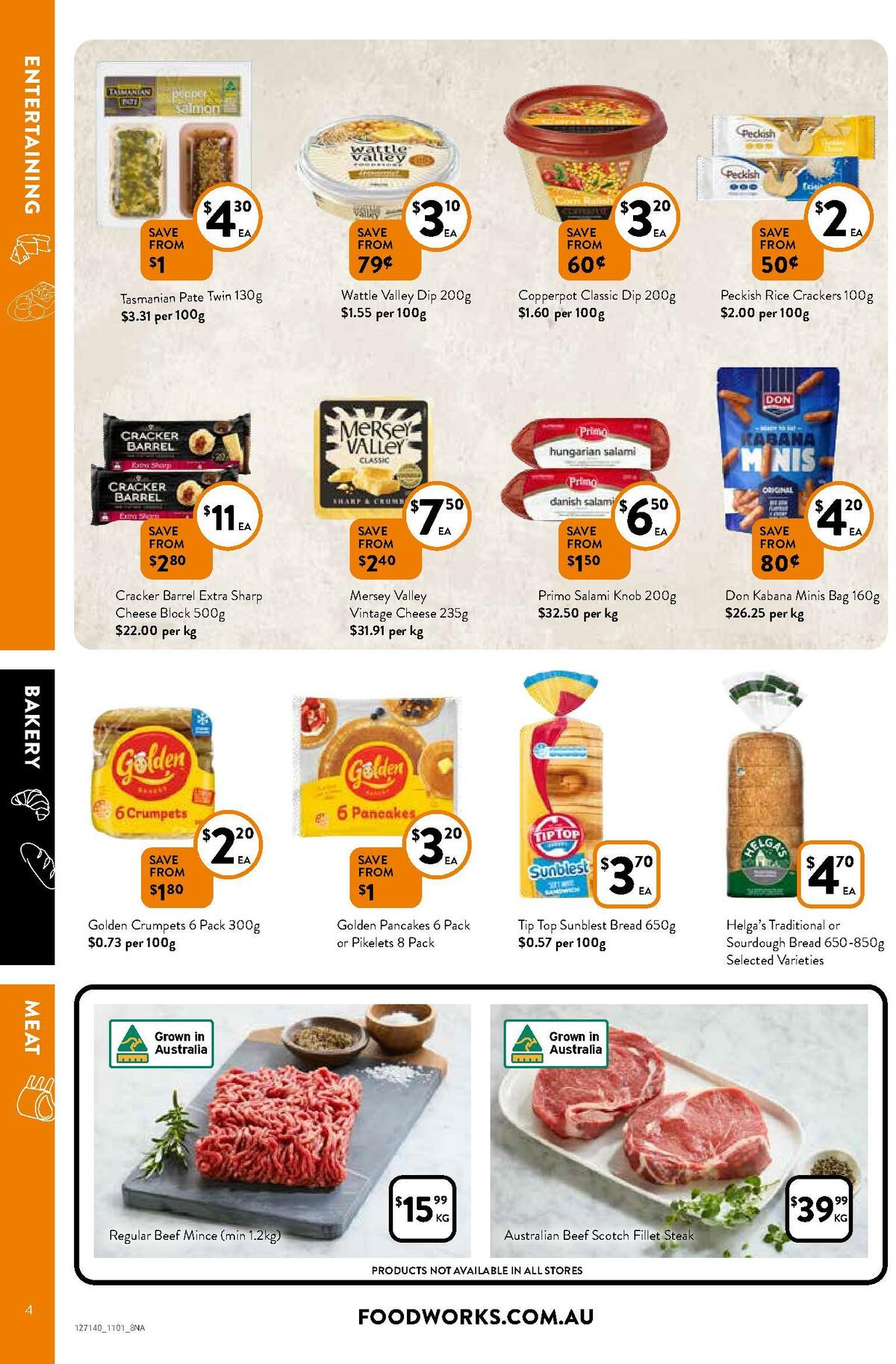 FoodWorks Catalogues from 11 January