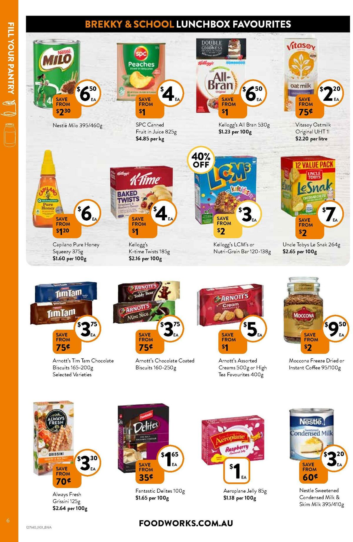 FoodWorks Catalogues from 11 January