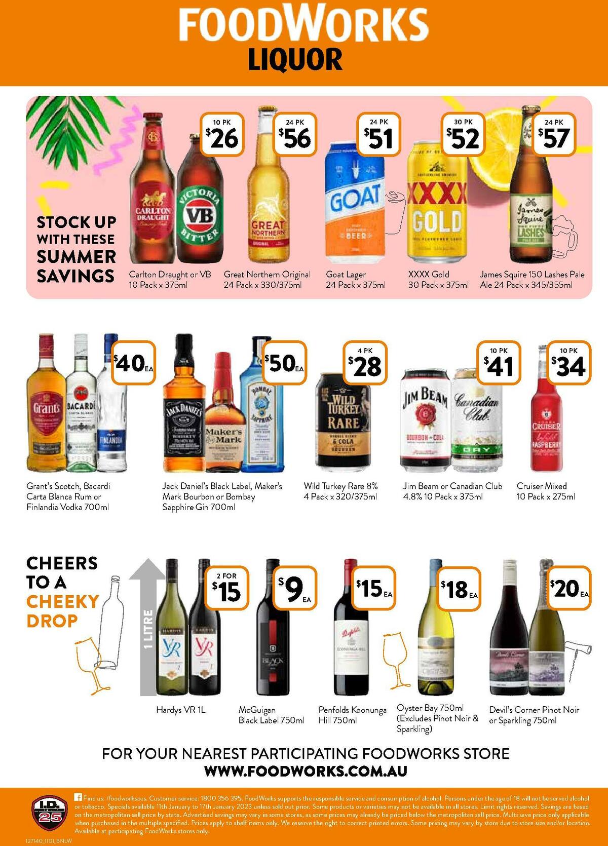 FoodWorks Catalogues from 11 January