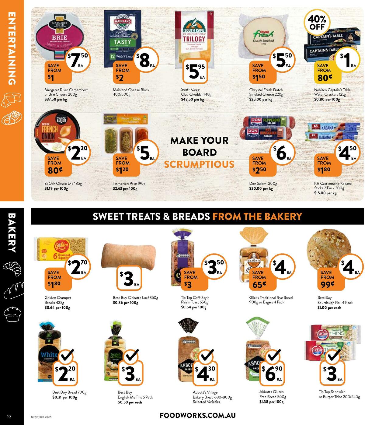 FoodWorks Supermarket Catalogues from 18 January