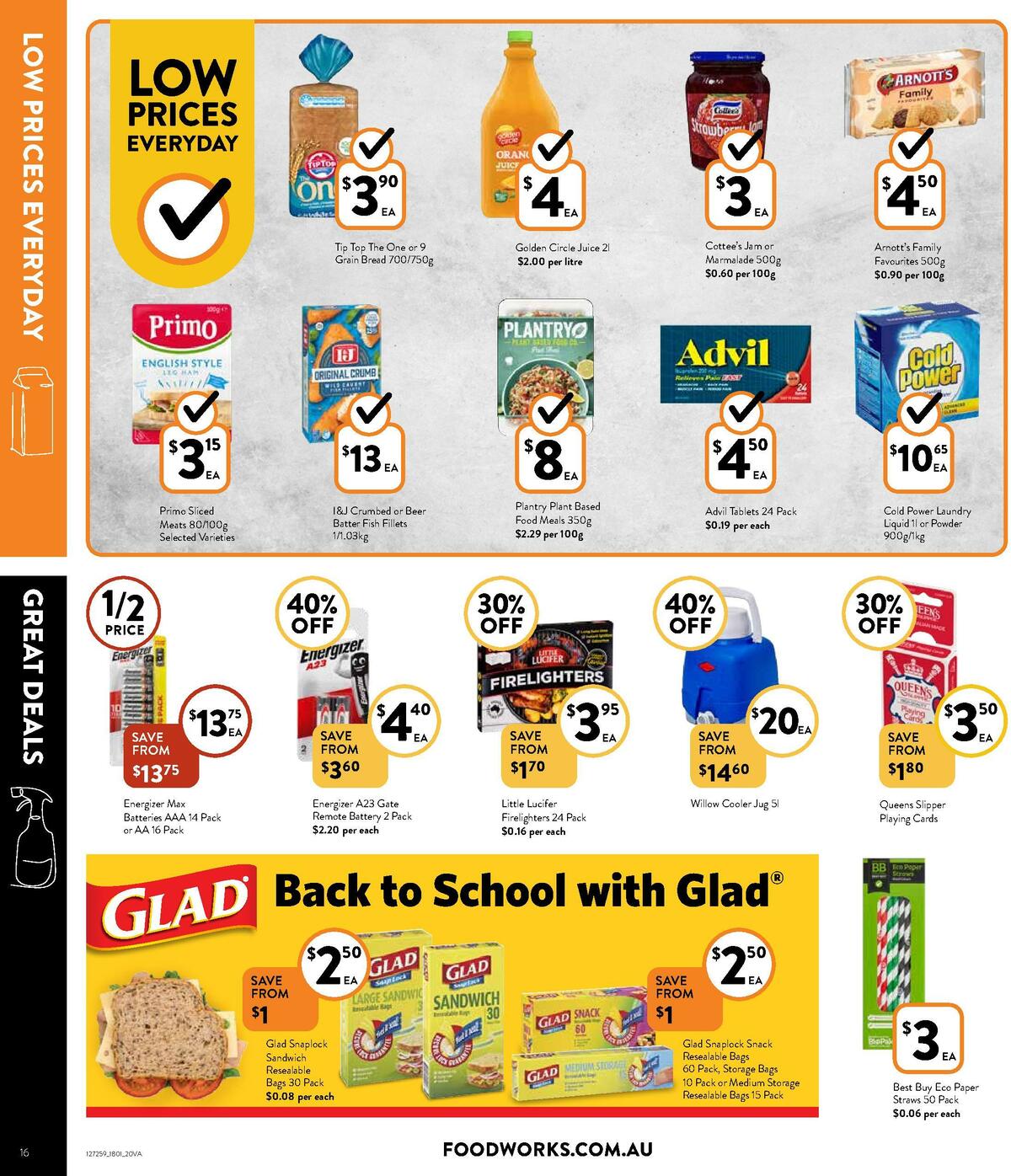 FoodWorks Supermarket Catalogues from 18 January