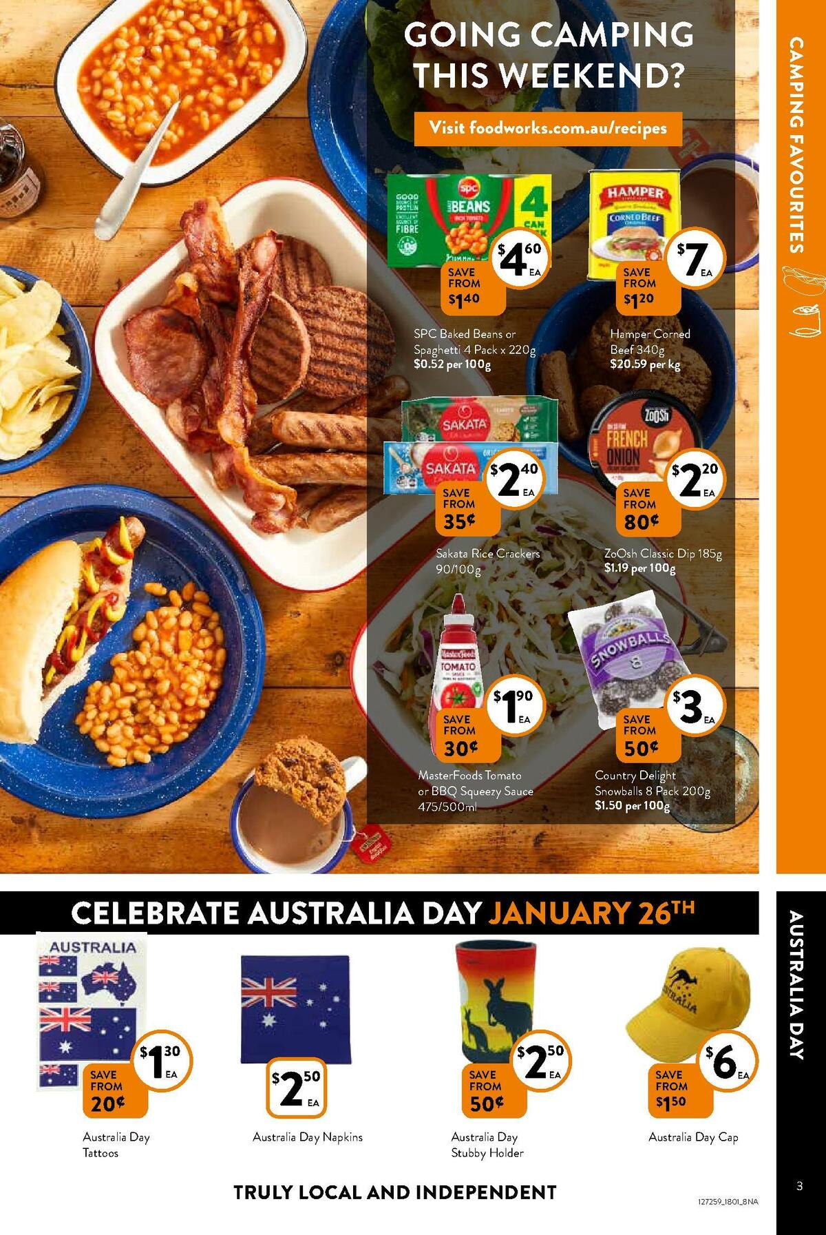 FoodWorks Catalogues from 18 January