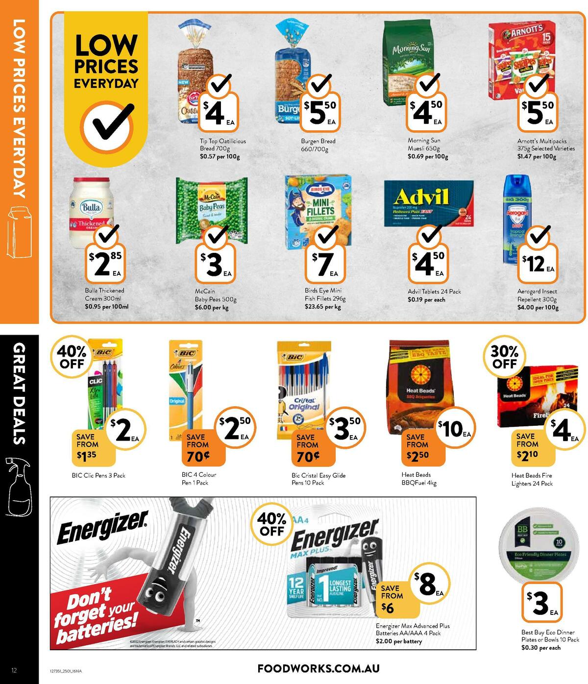 FoodWorks Supermarket Catalogues from 25 January