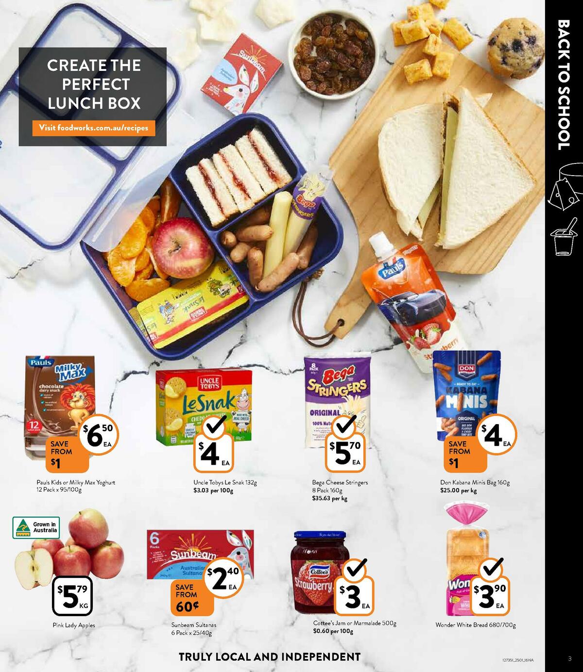 FoodWorks Supermarket Catalogues from 25 January