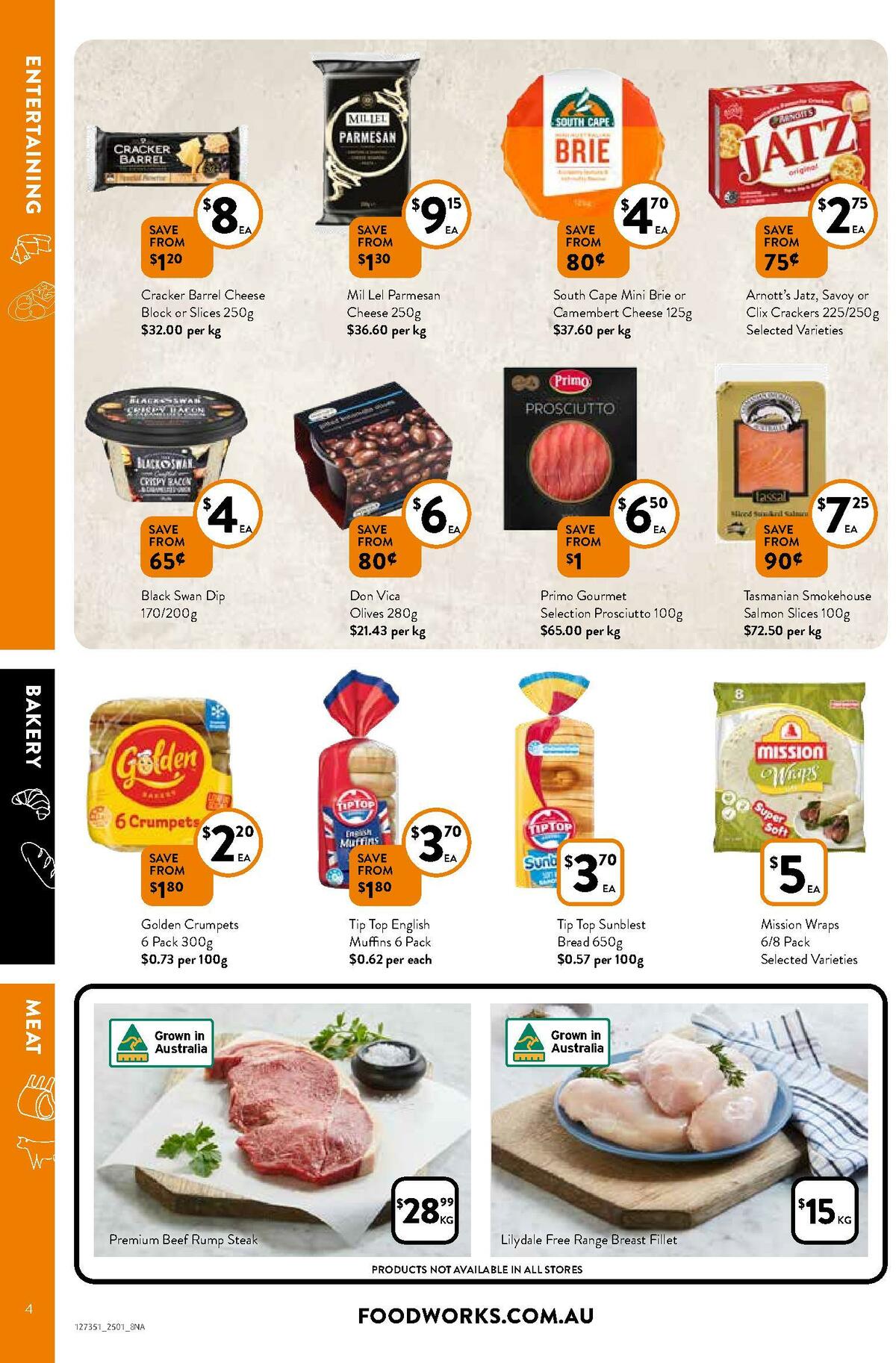 FoodWorks Catalogues from 25 January