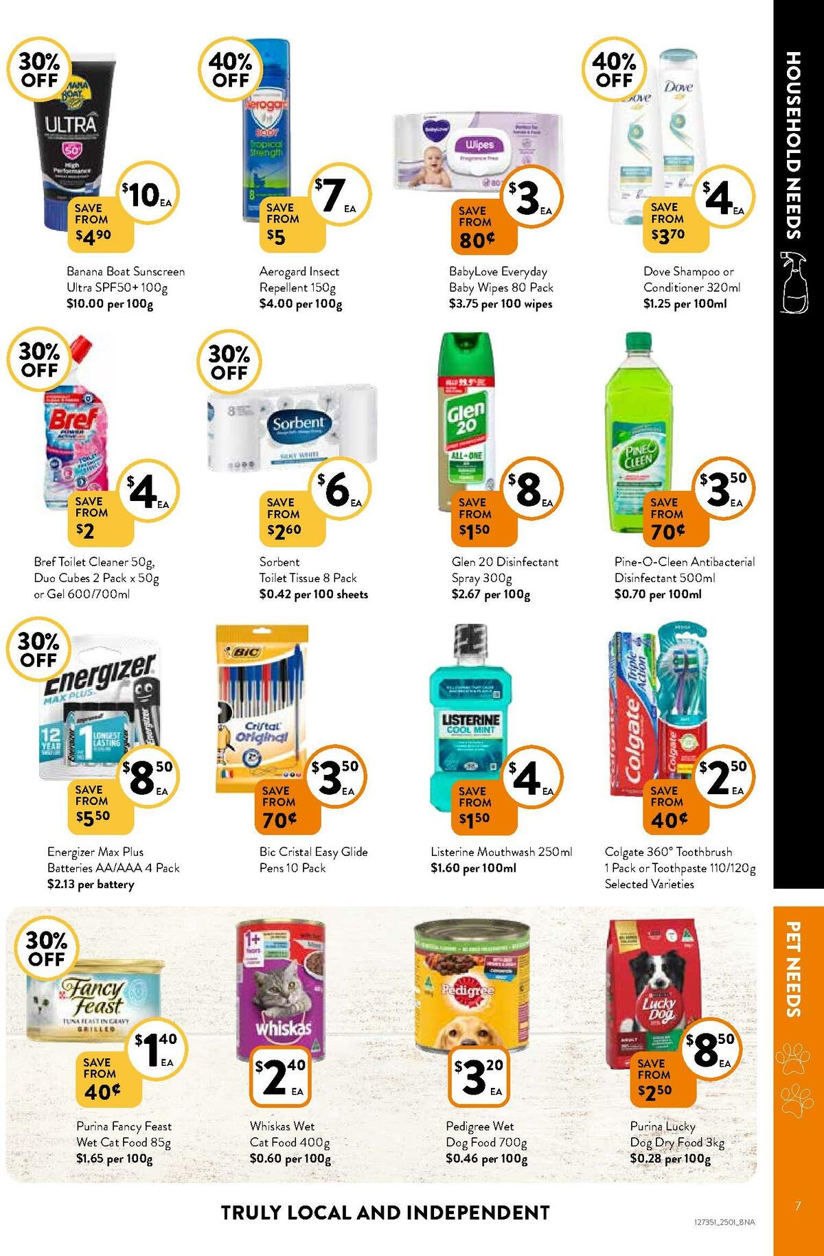 FoodWorks Catalogues from 25 January