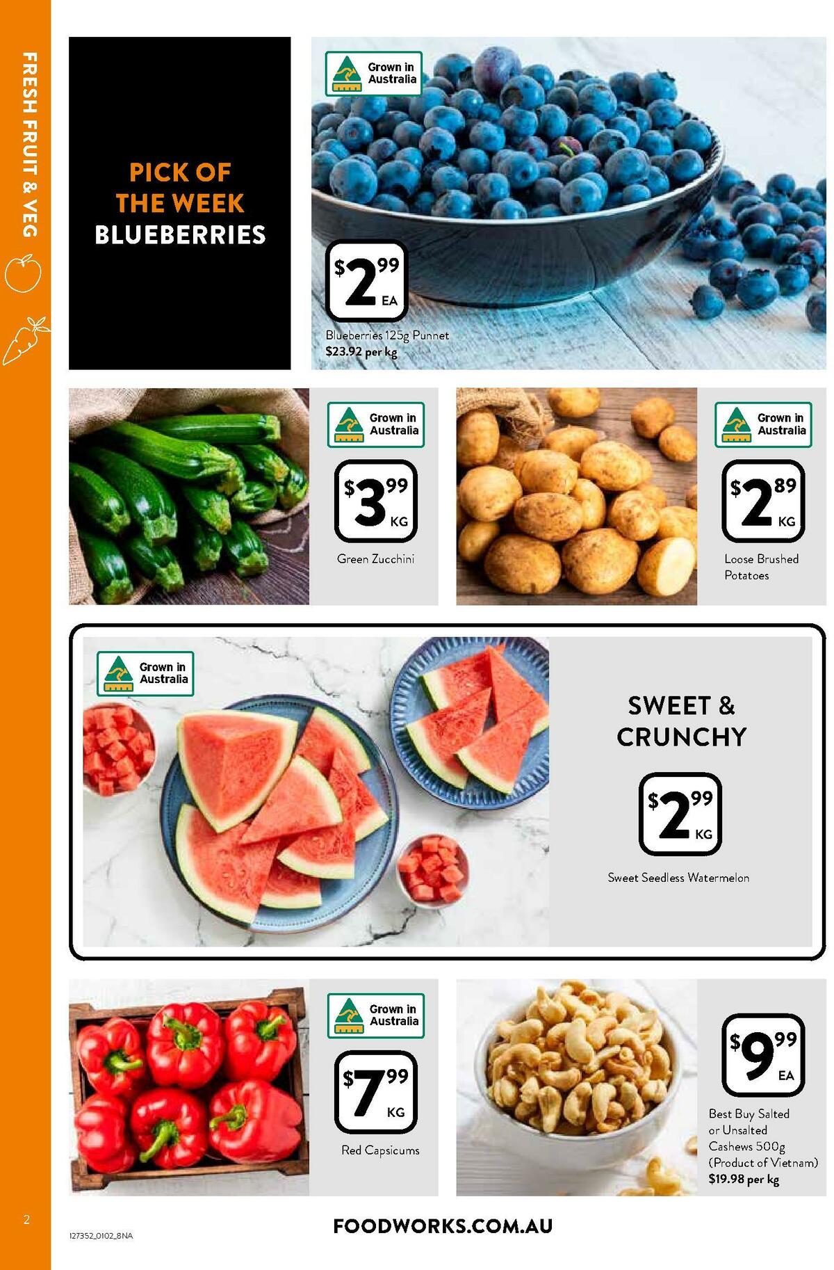 FoodWorks Catalogues from 1 February