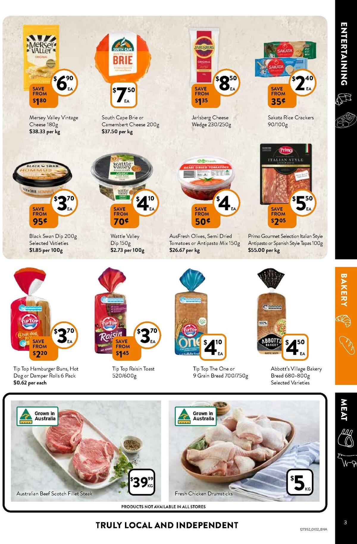FoodWorks Catalogues from 1 February