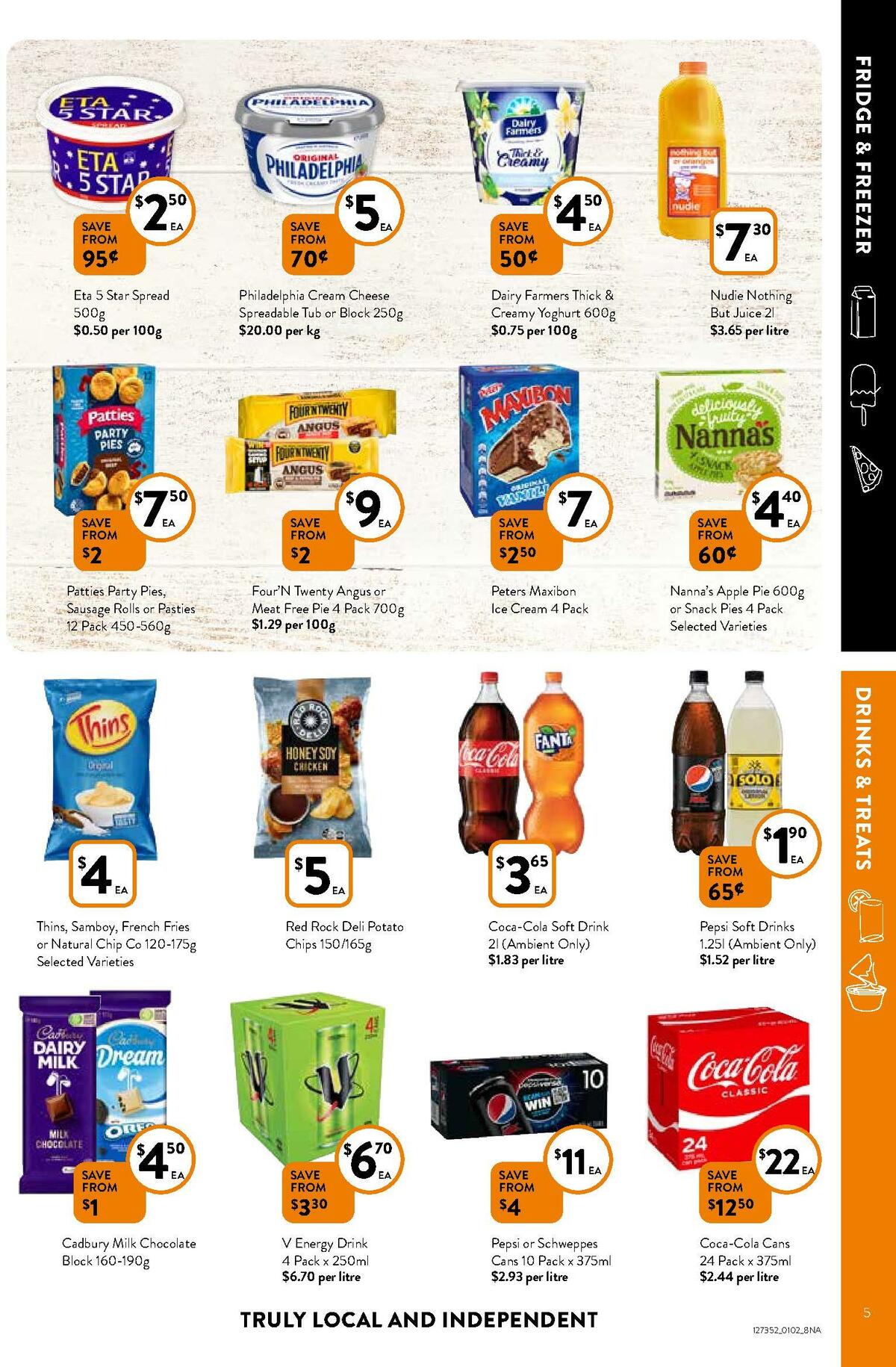 FoodWorks Catalogues from 1 February