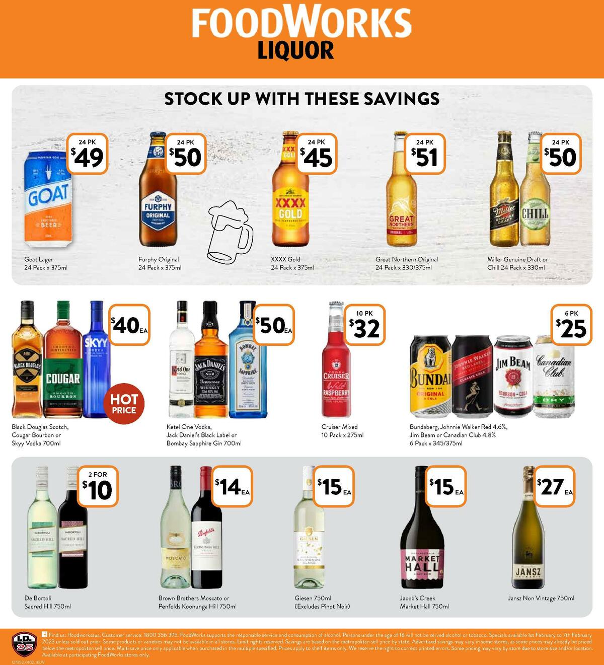FoodWorks Supermarket Catalogues from 1 February
