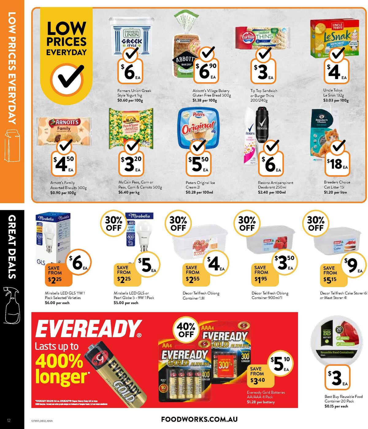 FoodWorks Supermarket Catalogues from 8 February