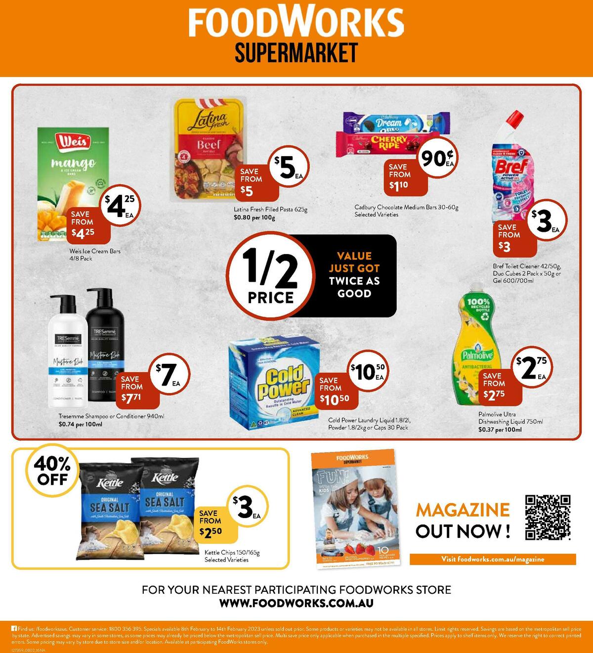 FoodWorks Supermarket Catalogues from 8 February