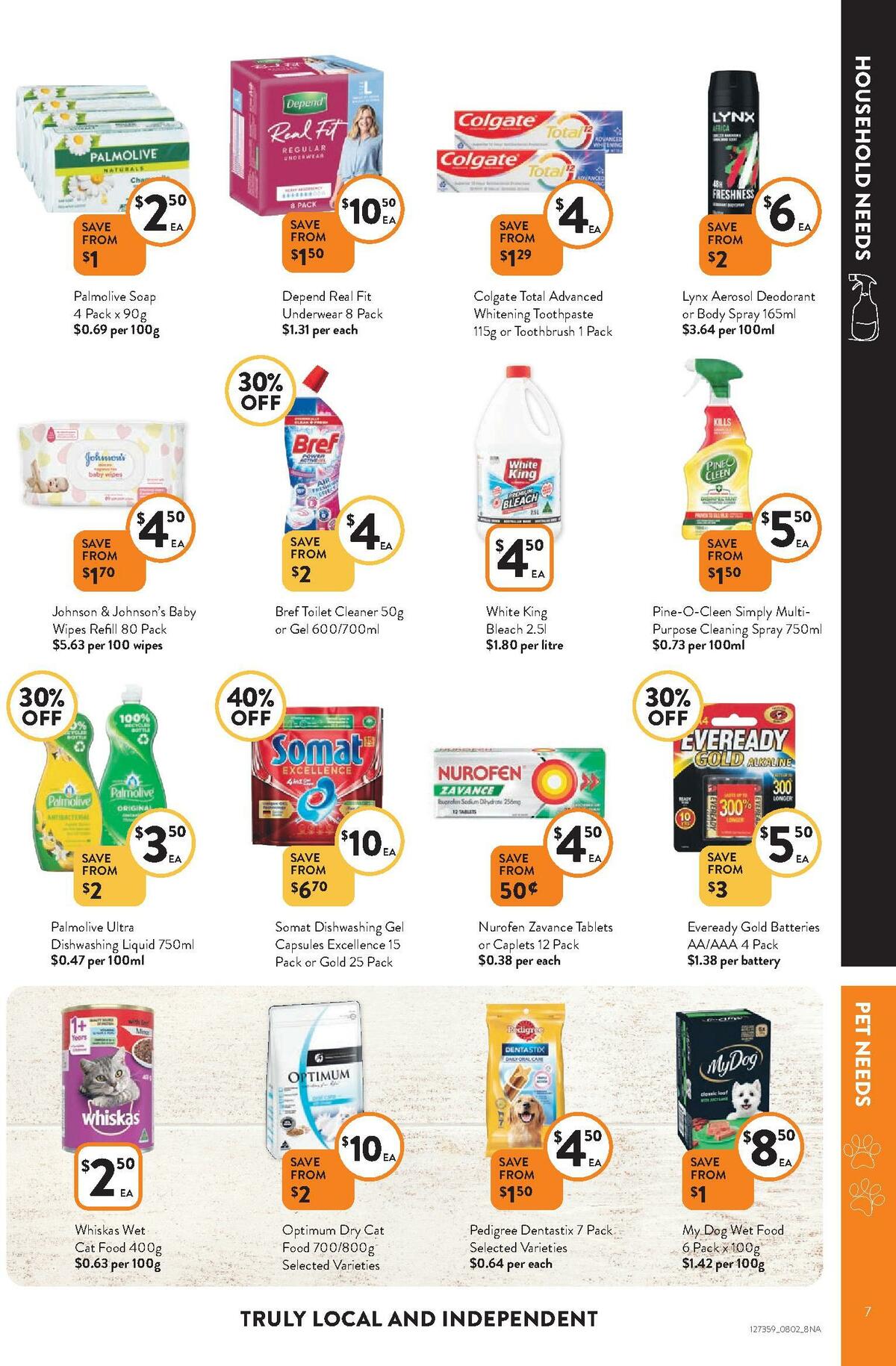 FoodWorks Catalogues from 8 February