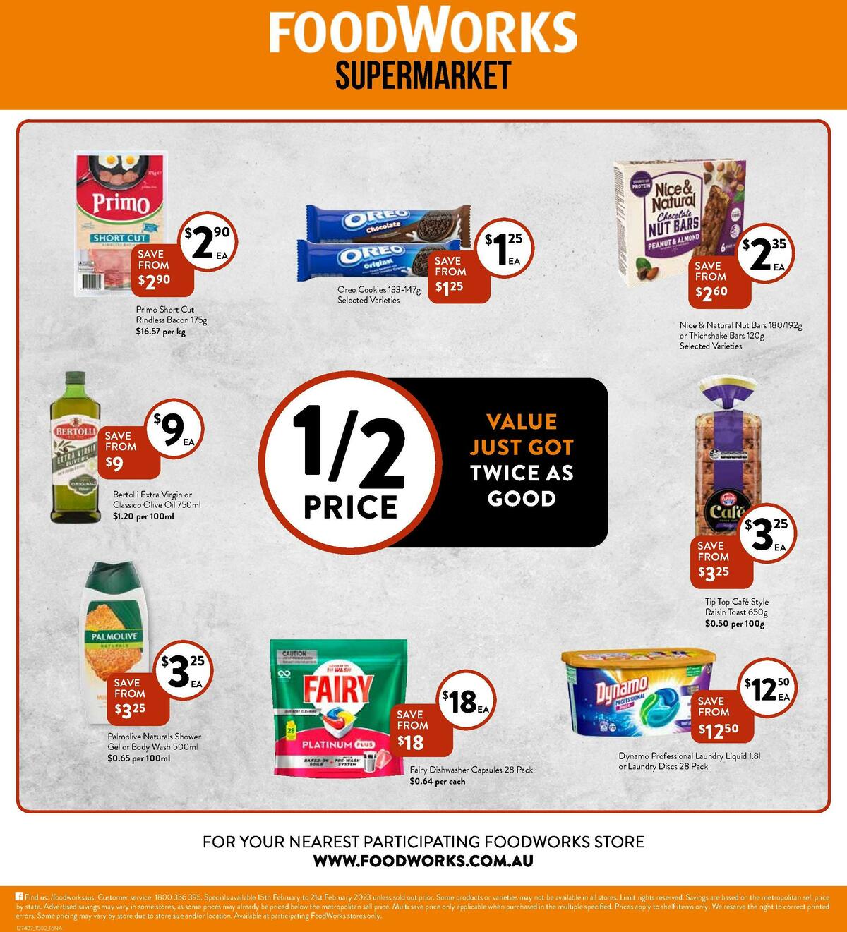 FoodWorks Supermarket Catalogues from 15 February