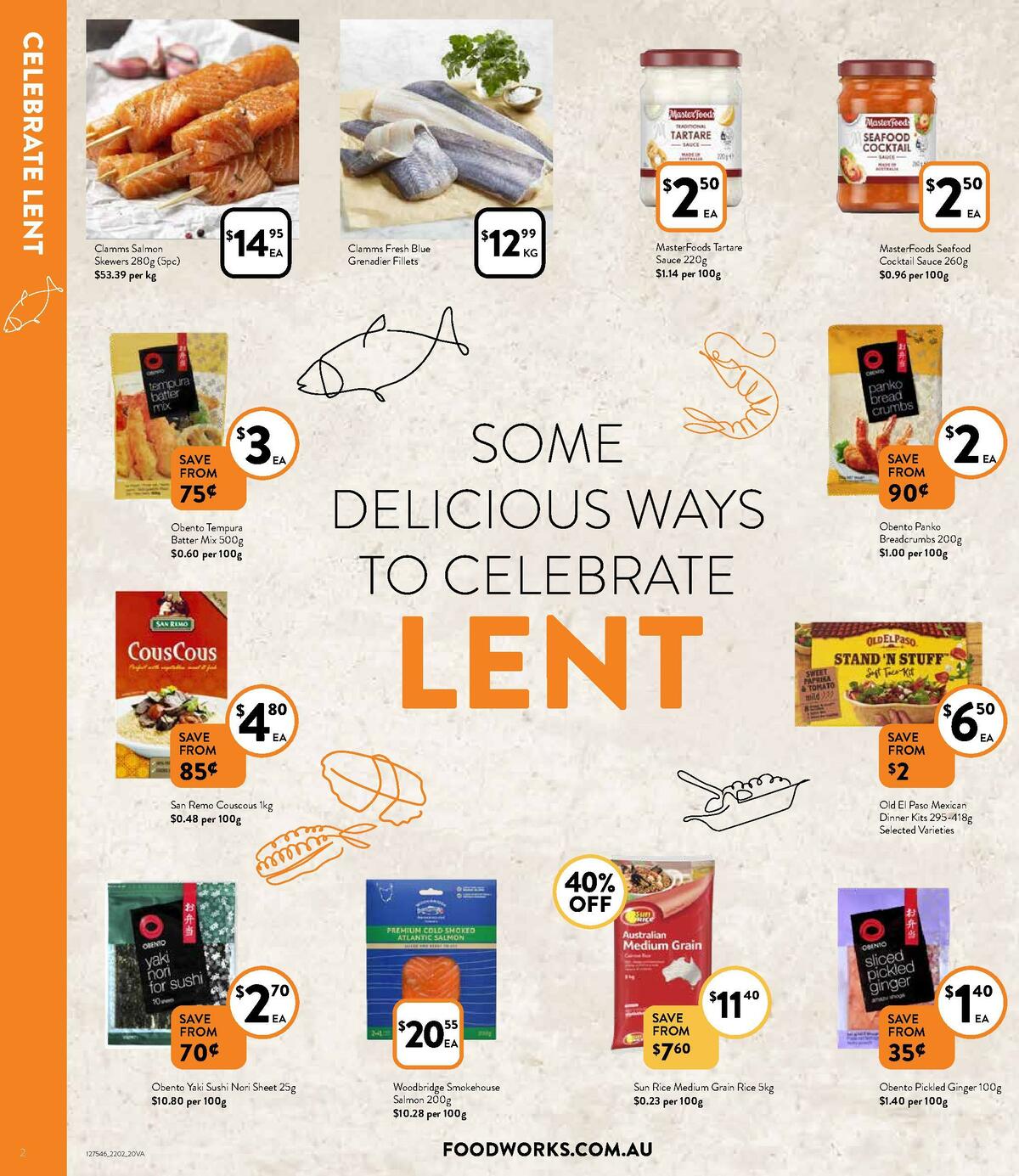 FoodWorks Supermarket Catalogues from 22 February