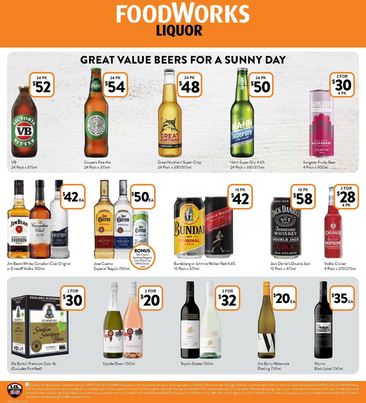 FoodWorks Supermarket Catalogues from 22 February