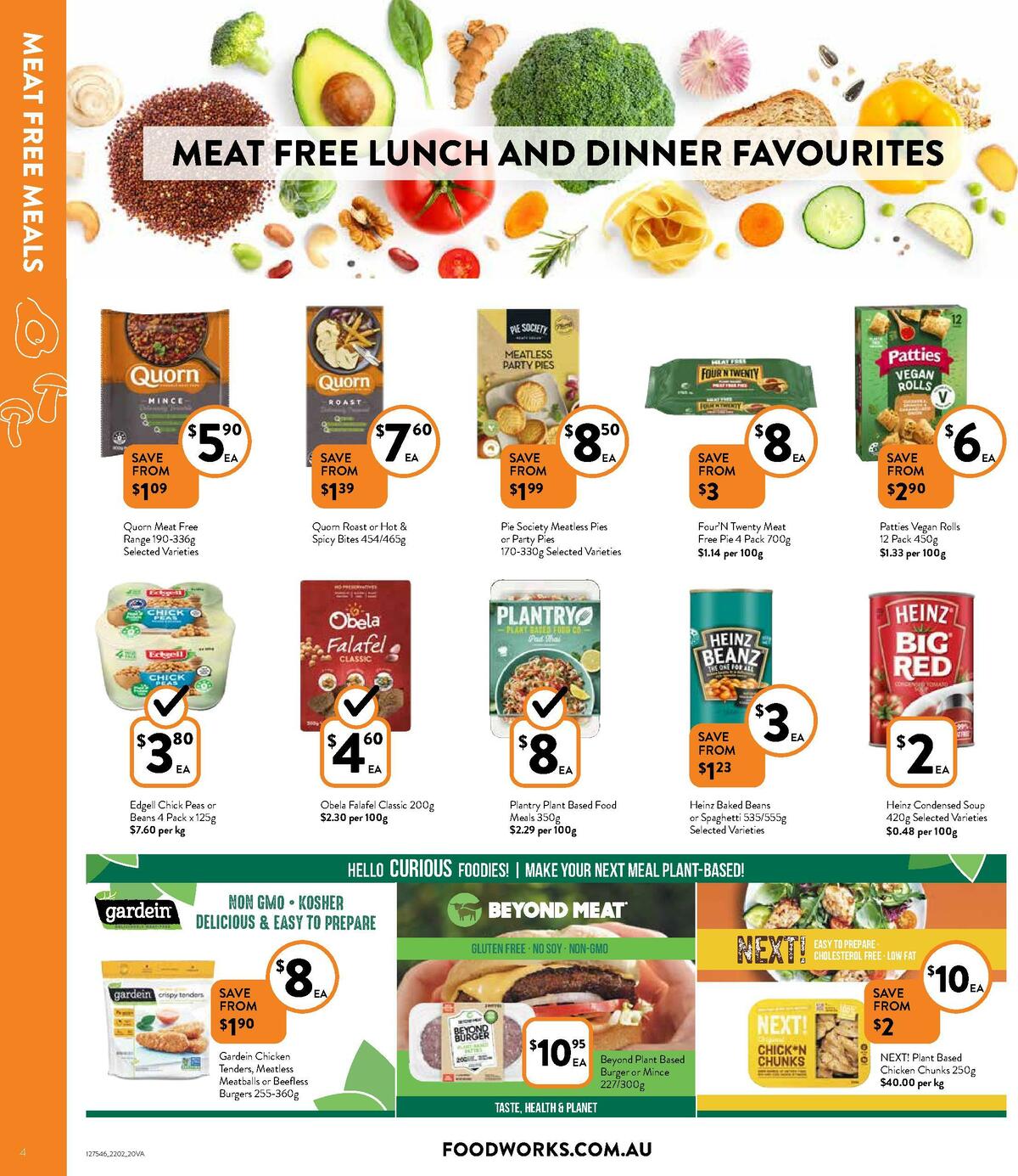 FoodWorks Supermarket Catalogues from 22 February