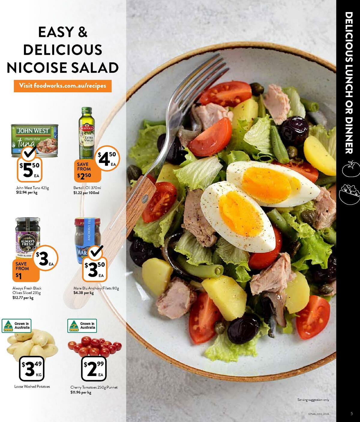 FoodWorks Supermarket Catalogues from 22 February