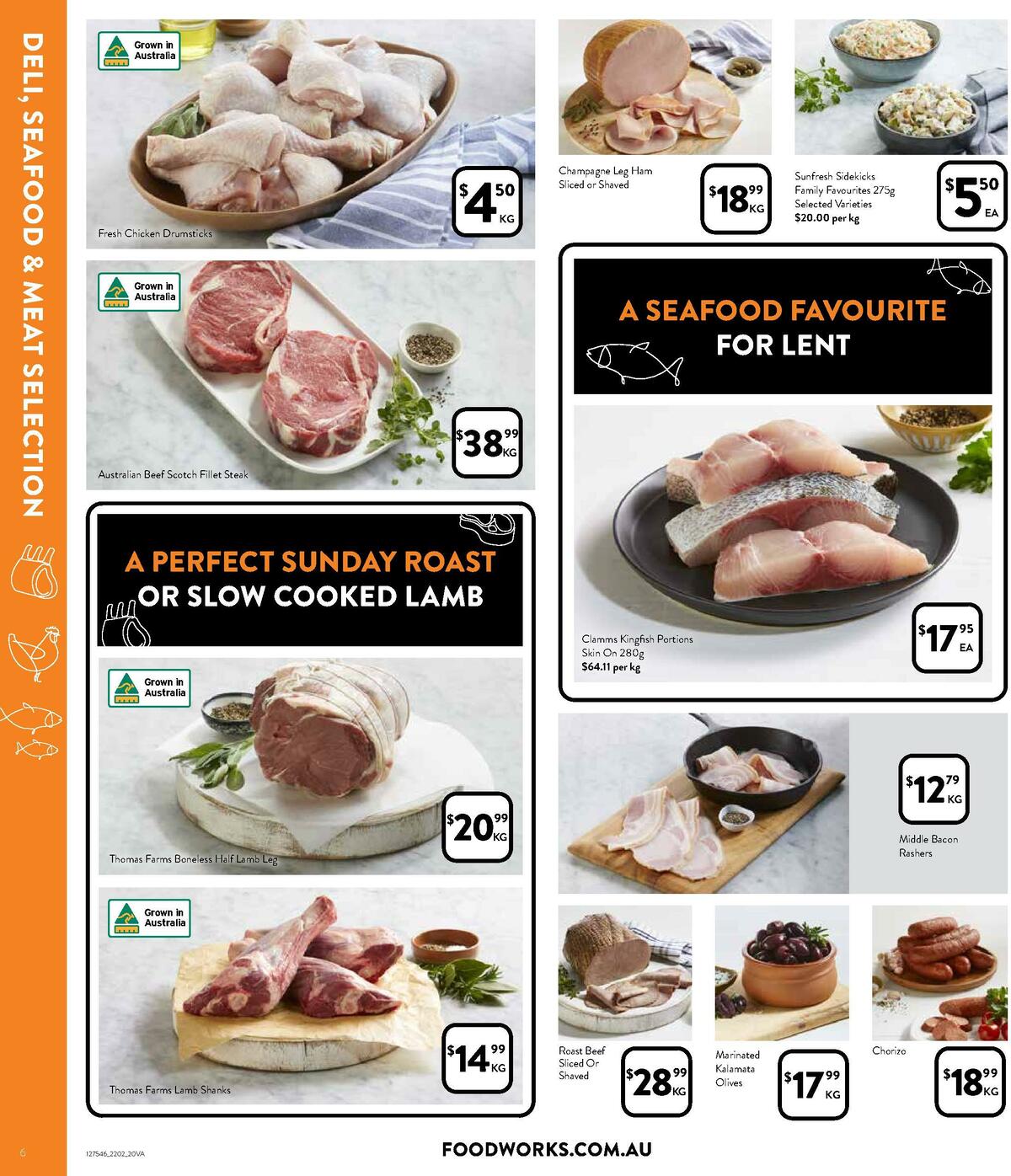 FoodWorks Supermarket Catalogues from 22 February