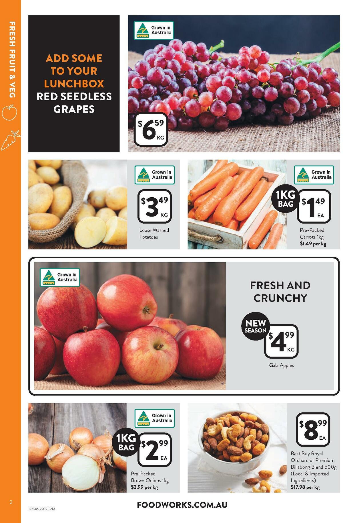 FoodWorks Catalogues from 22 February