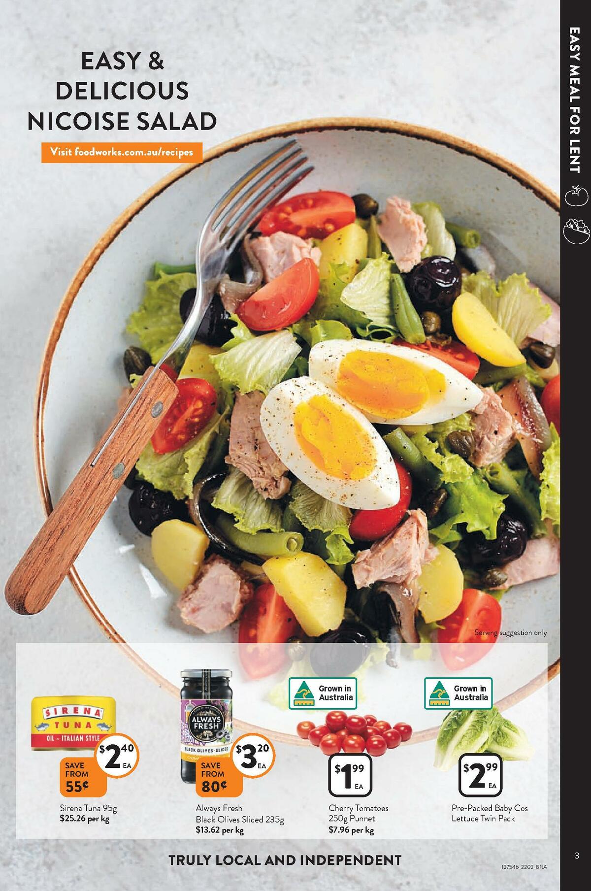 FoodWorks Catalogues from 22 February