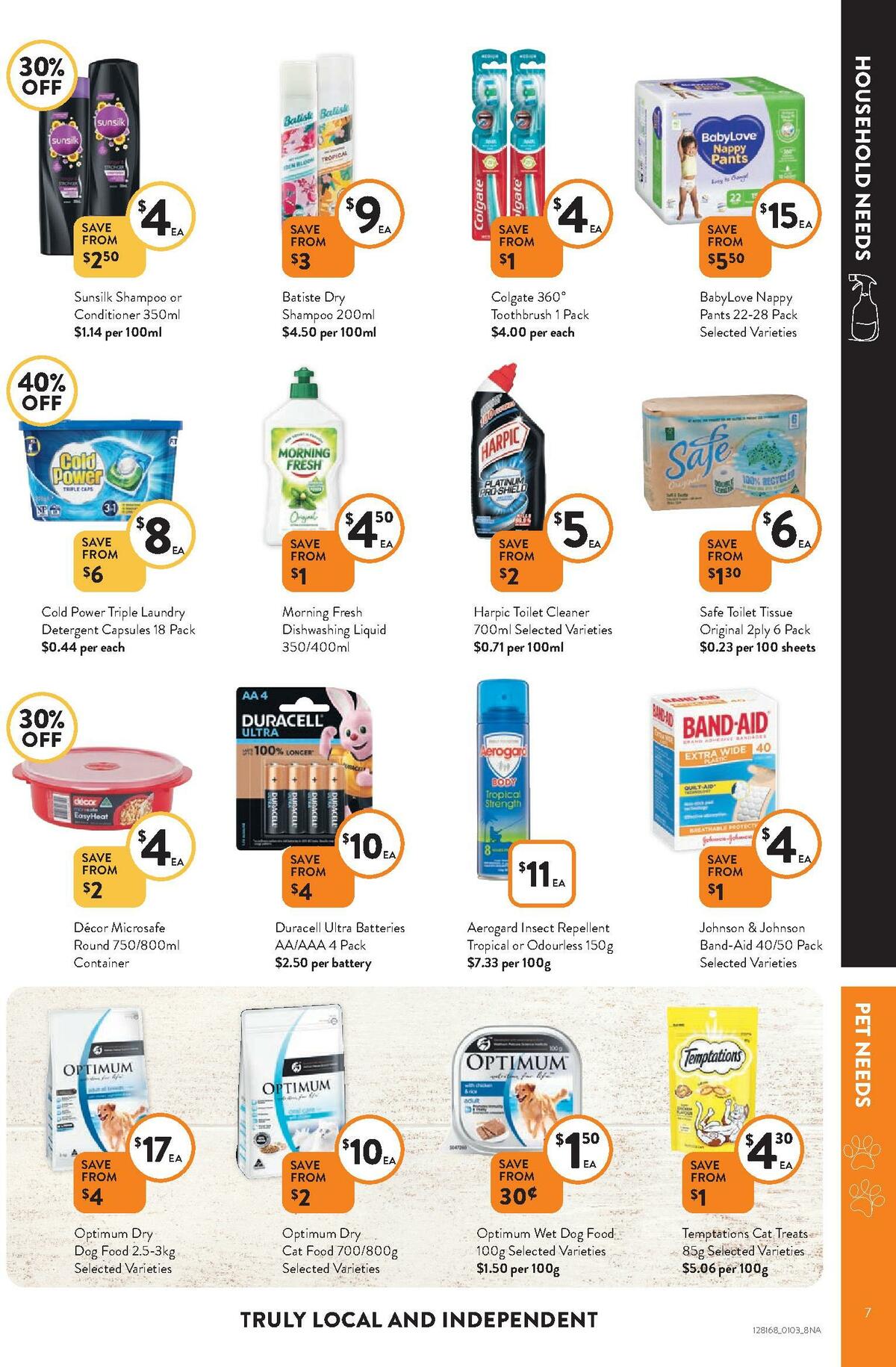 FoodWorks Catalogues from 1 March