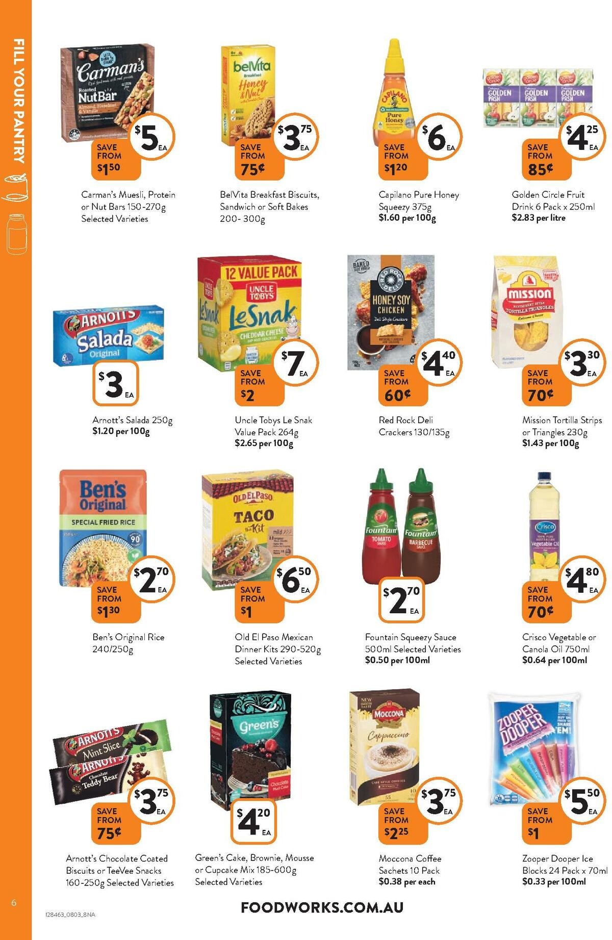FoodWorks Catalogues from 8 March