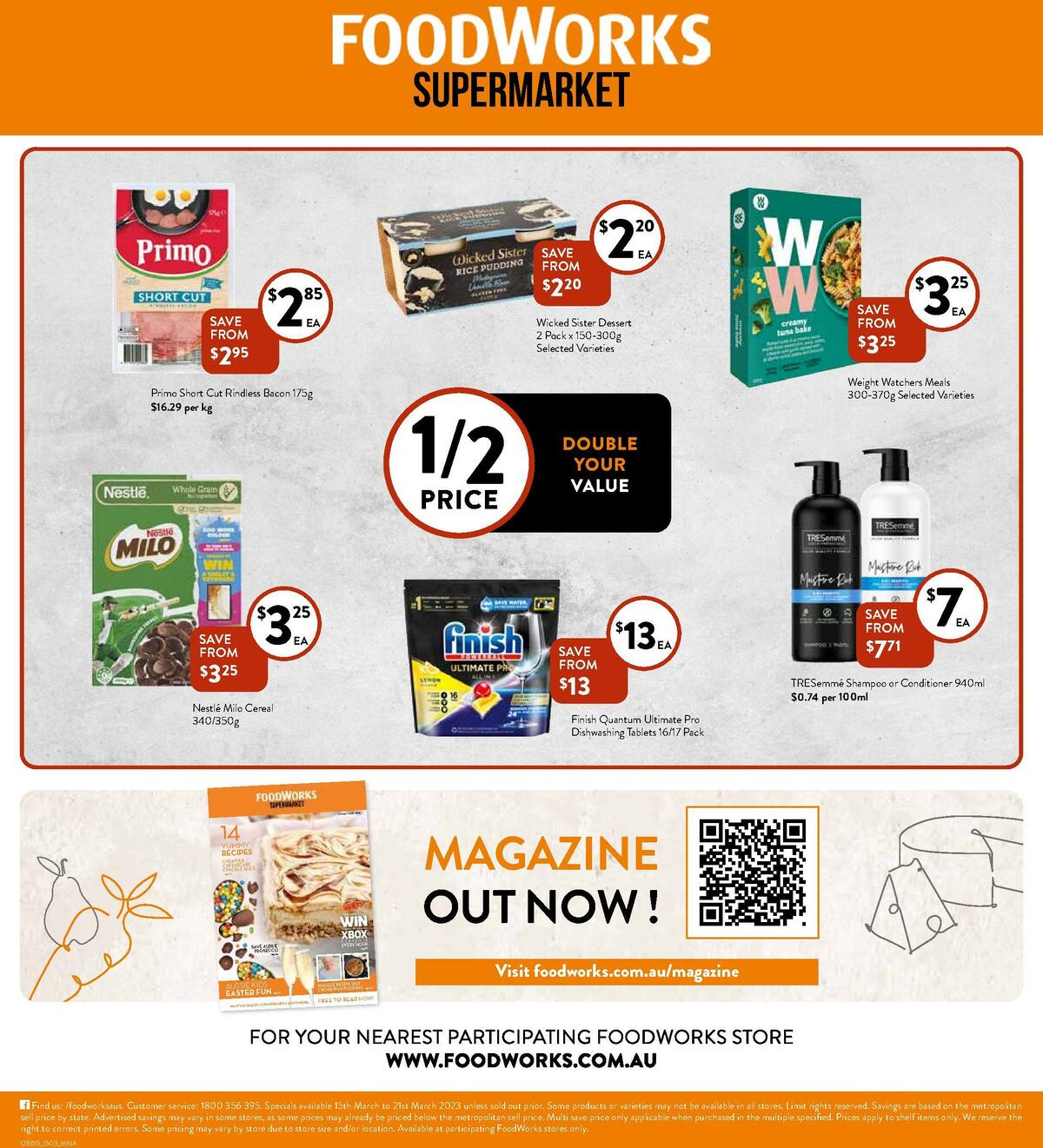 FoodWorks Supermarket Catalogues from 15 March