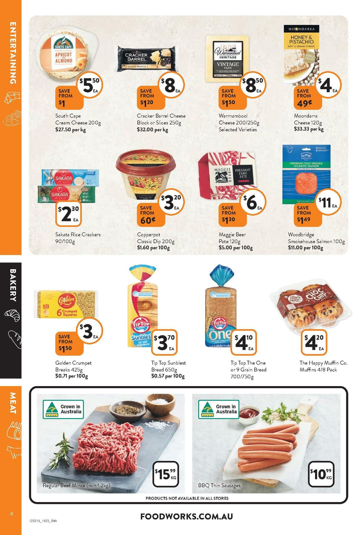 FoodWorks Catalogues from 15 March